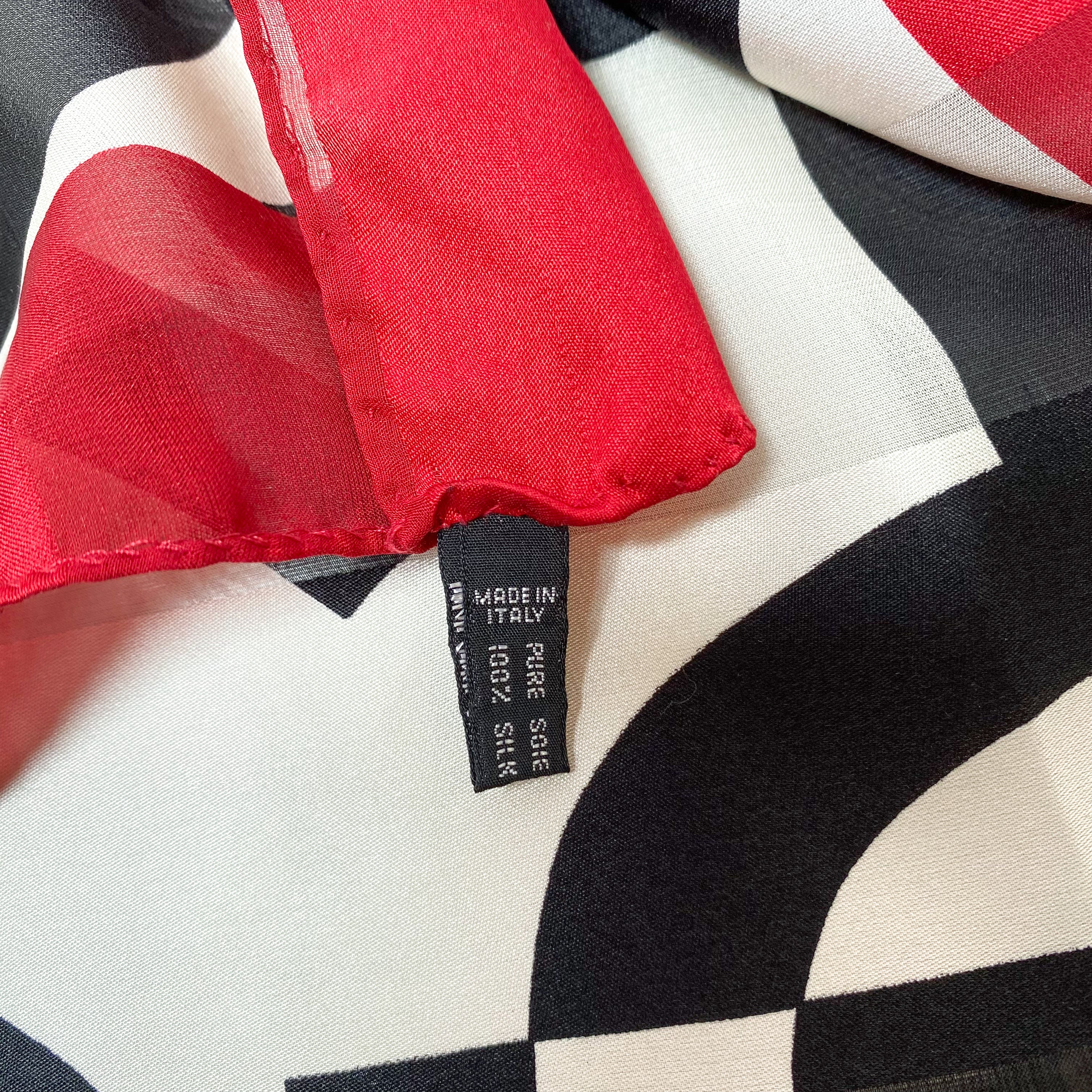 1980s Windsmoor Vintage Silk Scarf