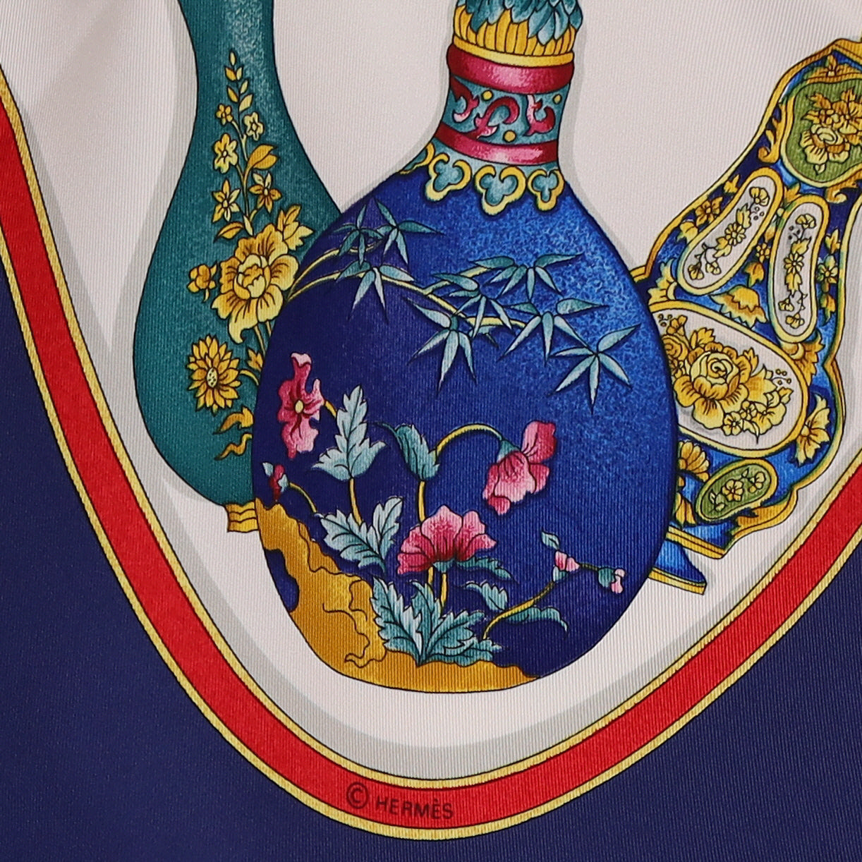 Hermès Qu ‘Importe le Flacon Silk Scarf
