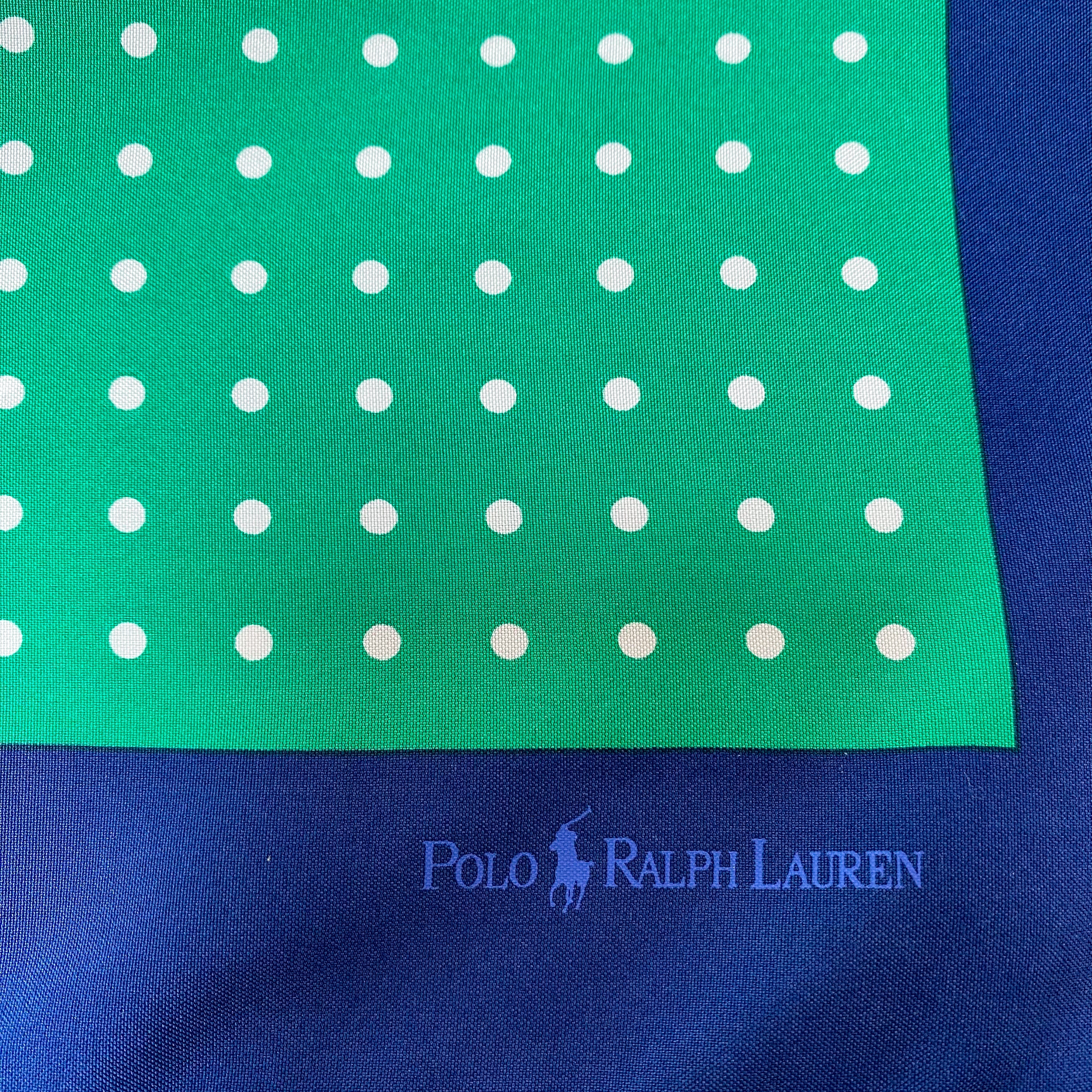 Pristine Ralph Lauren Vintage Silk Scarf