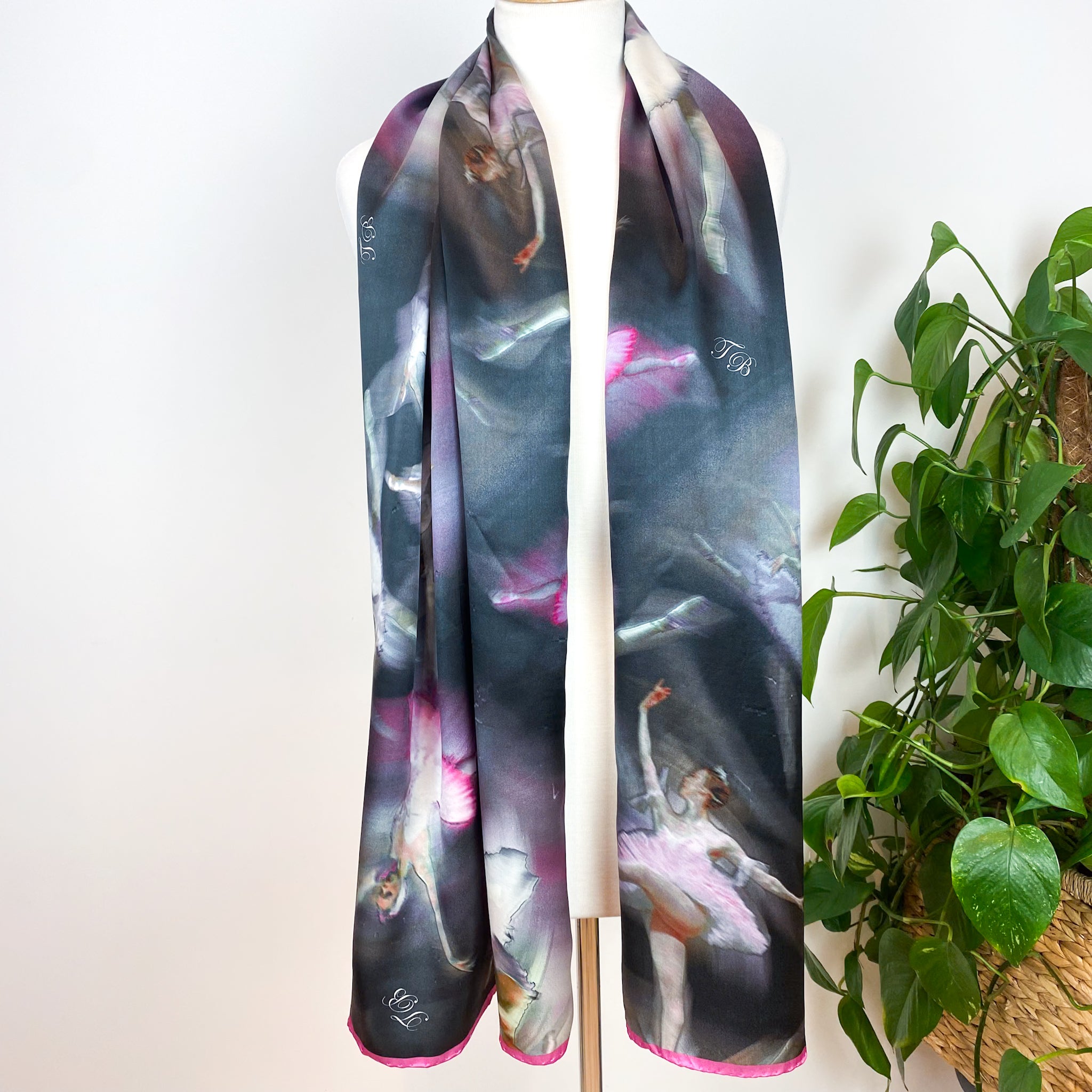 Ted Baker Ballerina Wrap Style Silk Scarf
