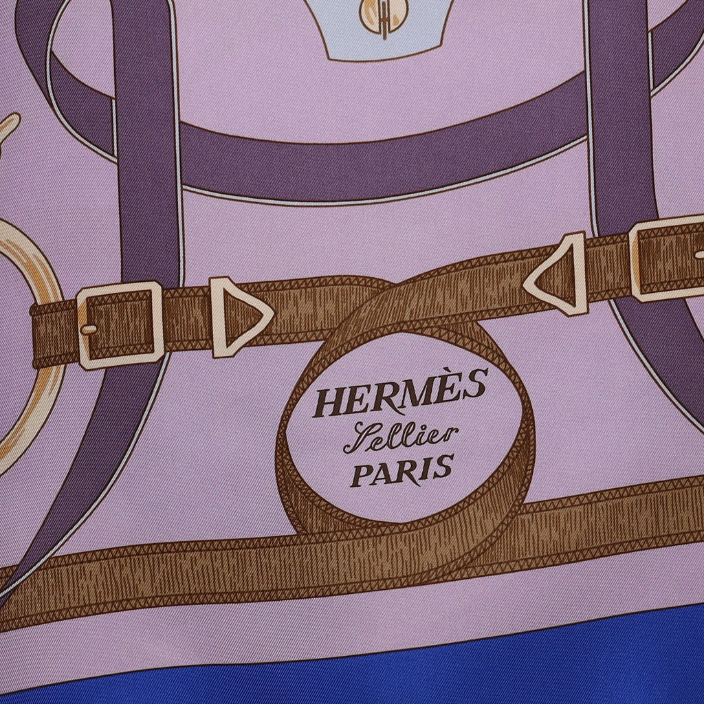 Hermès Eperon D’or Silk Scarf