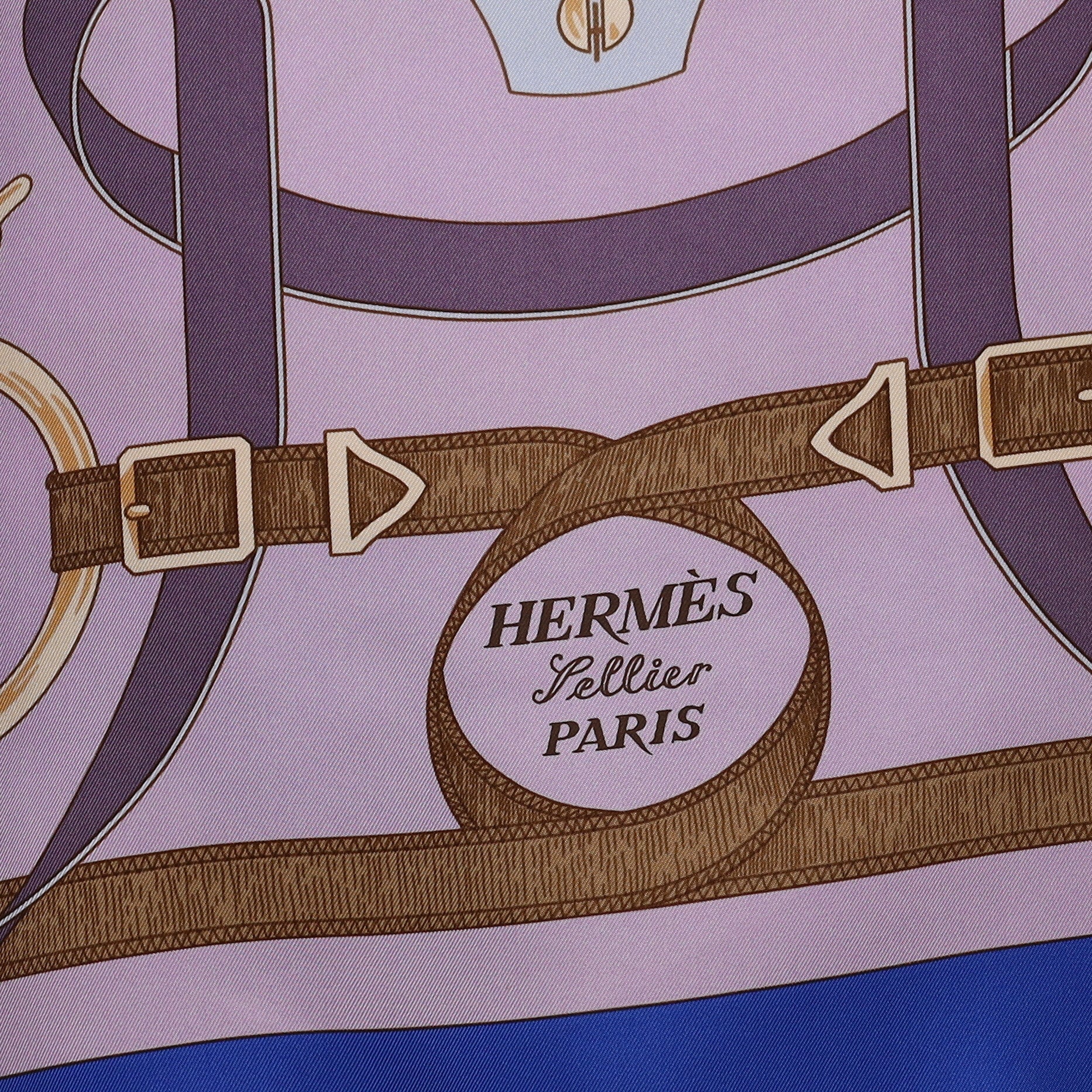 Hermès Eperon D’or Silk Scarf