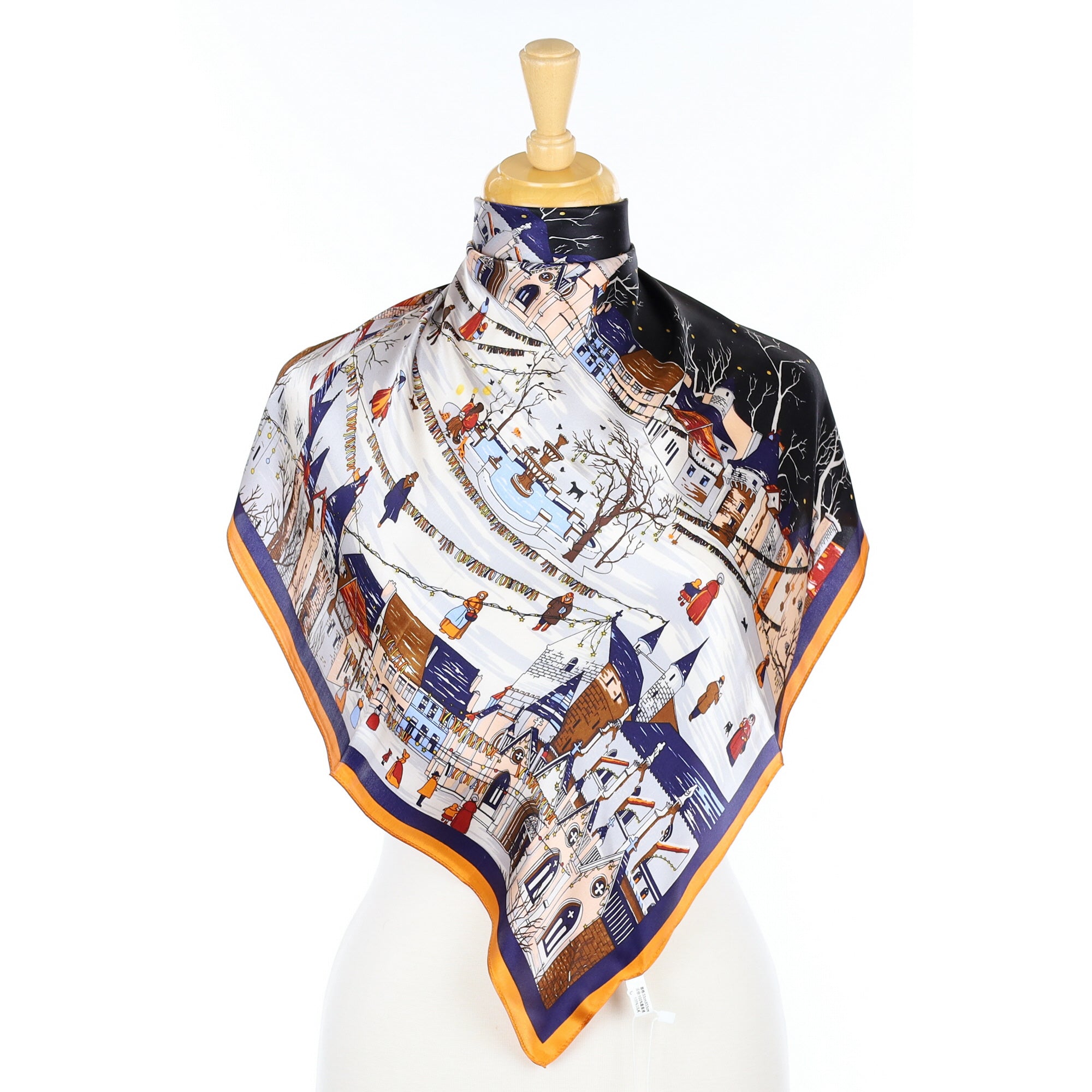 Brand New Modern Silk Scarf