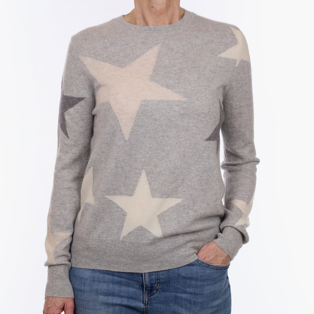 Grey Star Cashmere Crew Neck Jumper Small