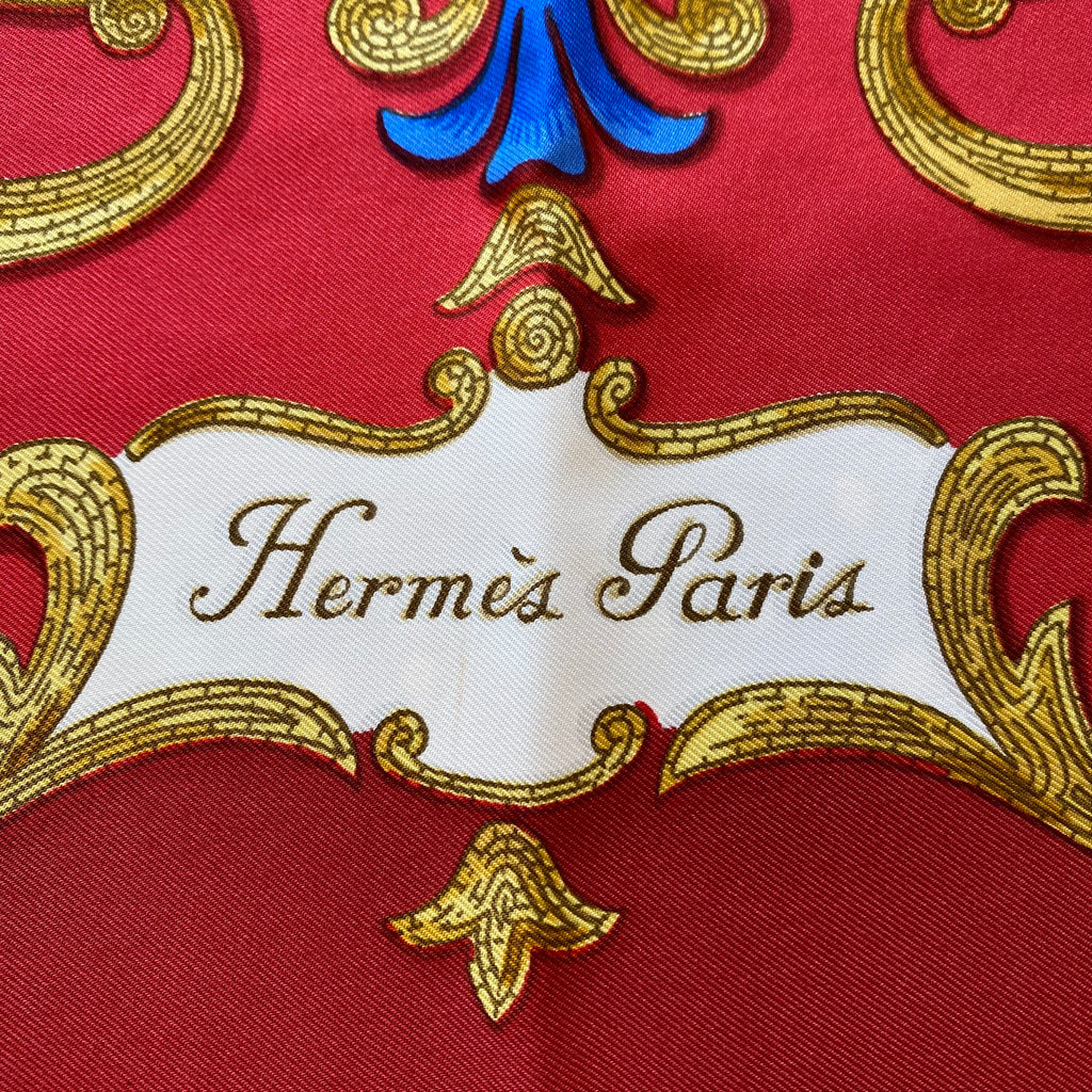 Hermès Cheval Turc Silk Scarf