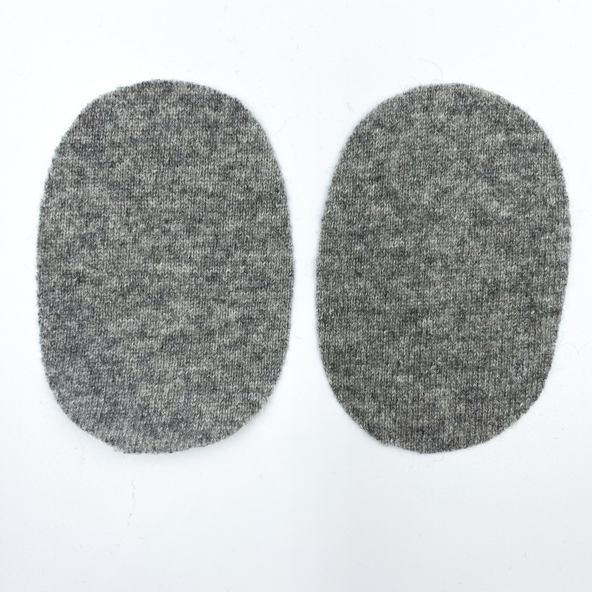 Large Pale Grey Elbow Patches - Machine Use