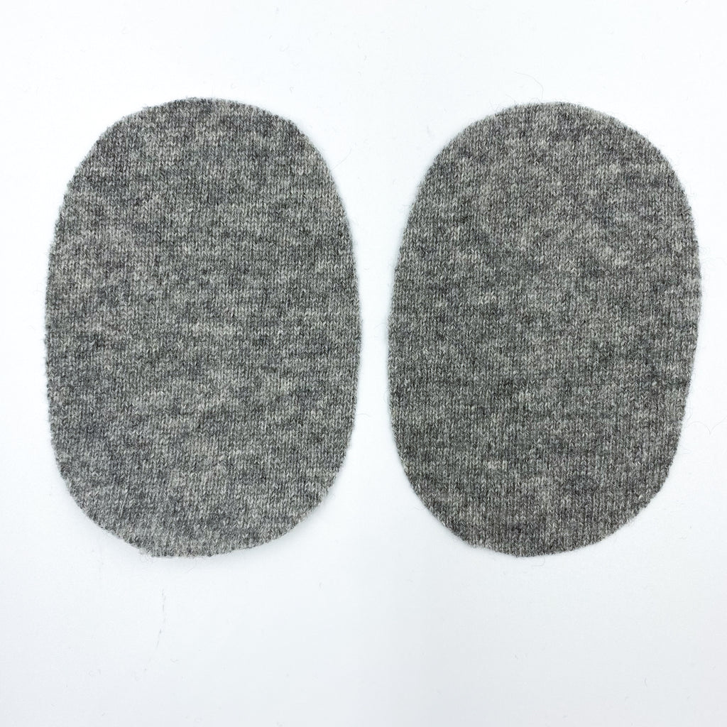 Grey Elbow Patches for Machine Use - Large