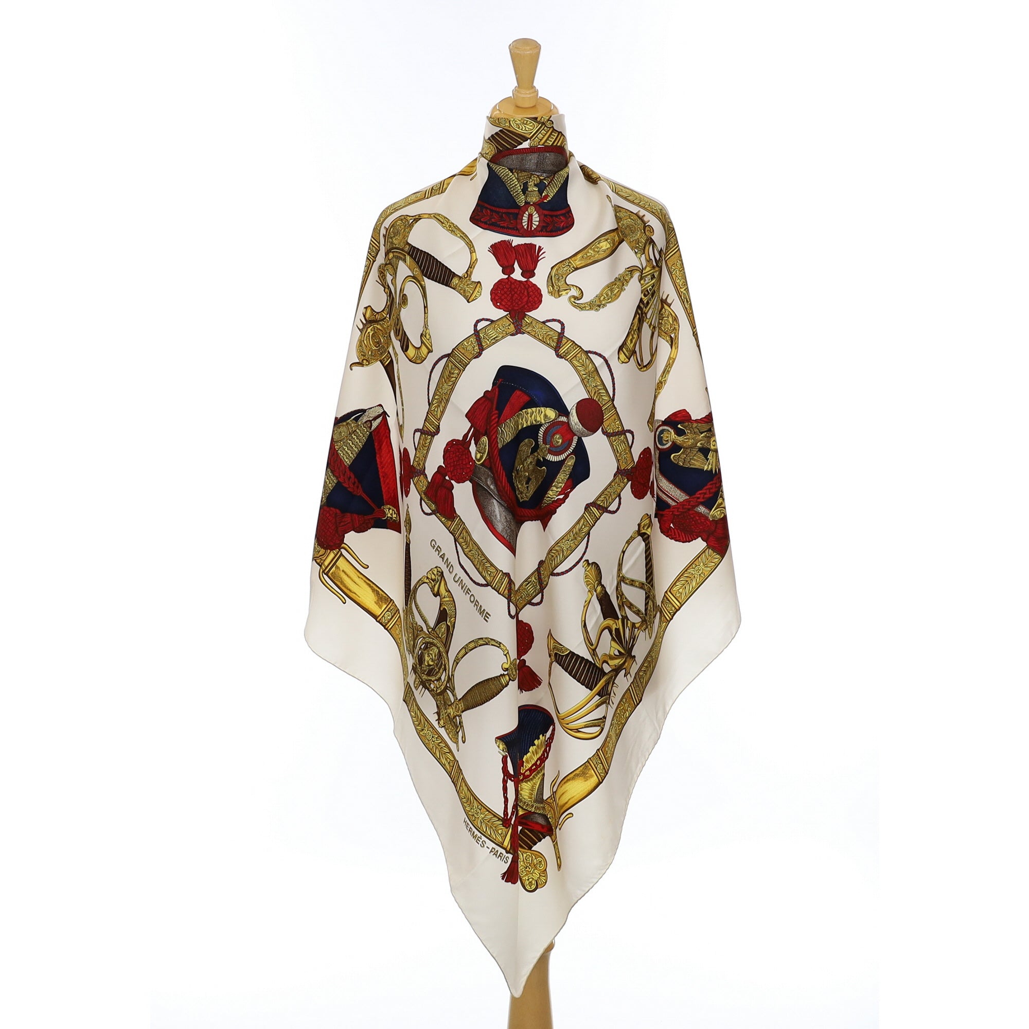 Hermès Grand Uniforme Silk Scarf