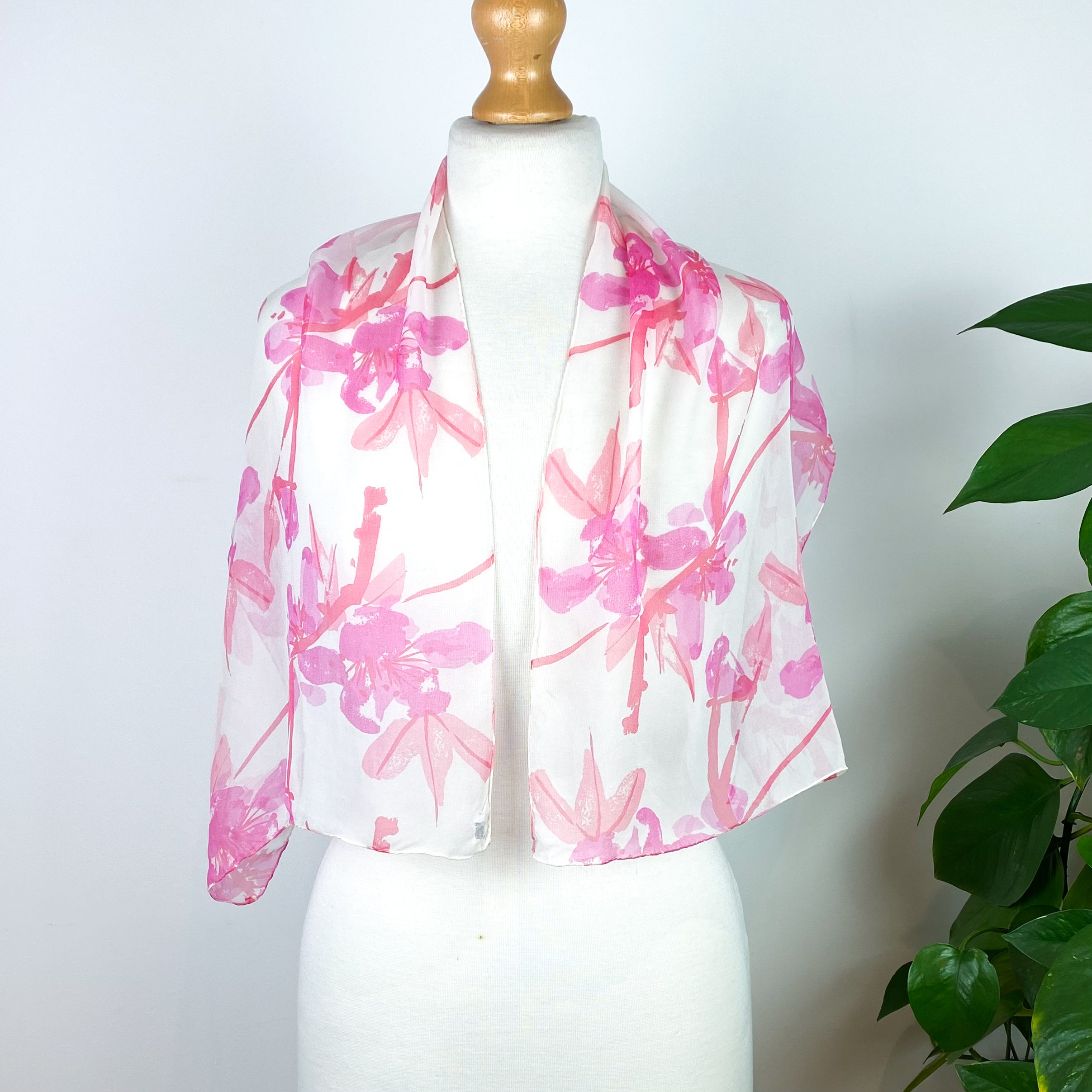 1970s Vera Neumann Vintage Silk Scarf