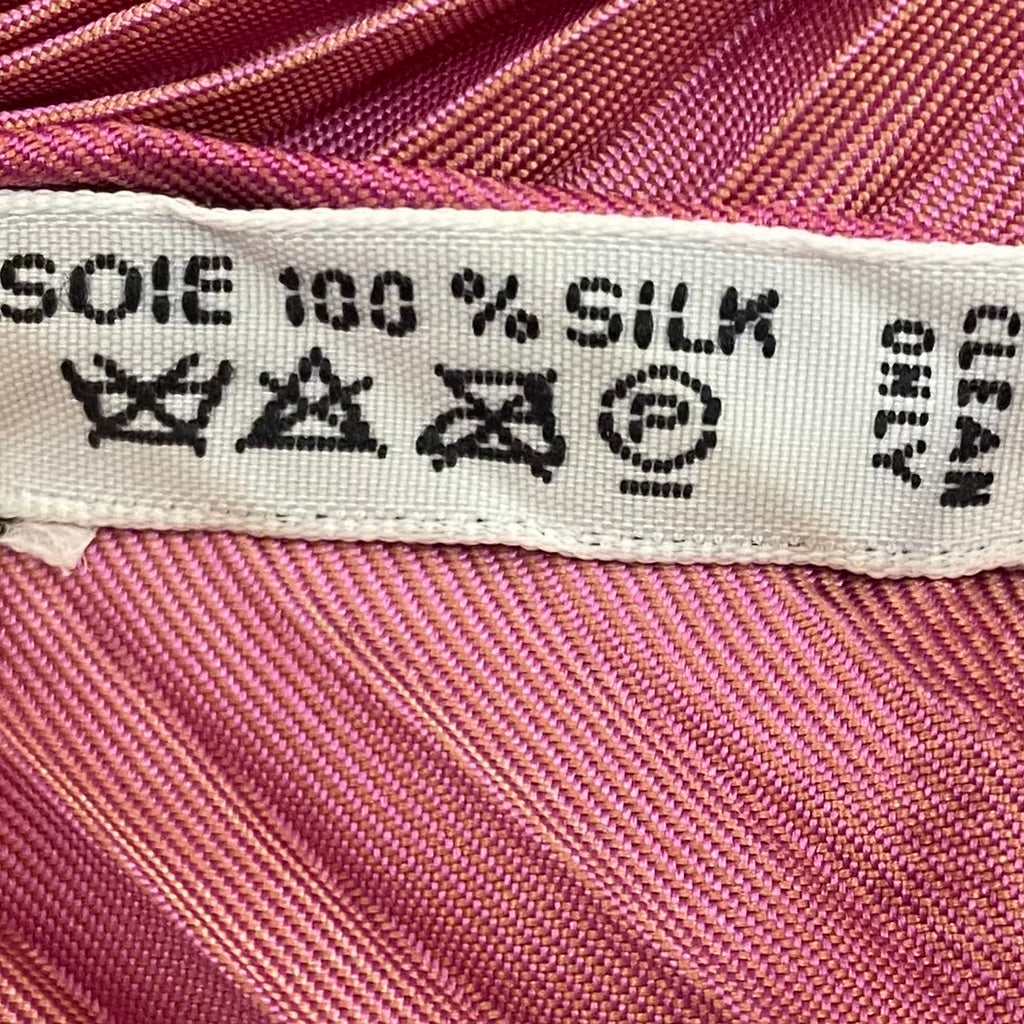Pristine Boxed Hermès Plissé Silk Scarf