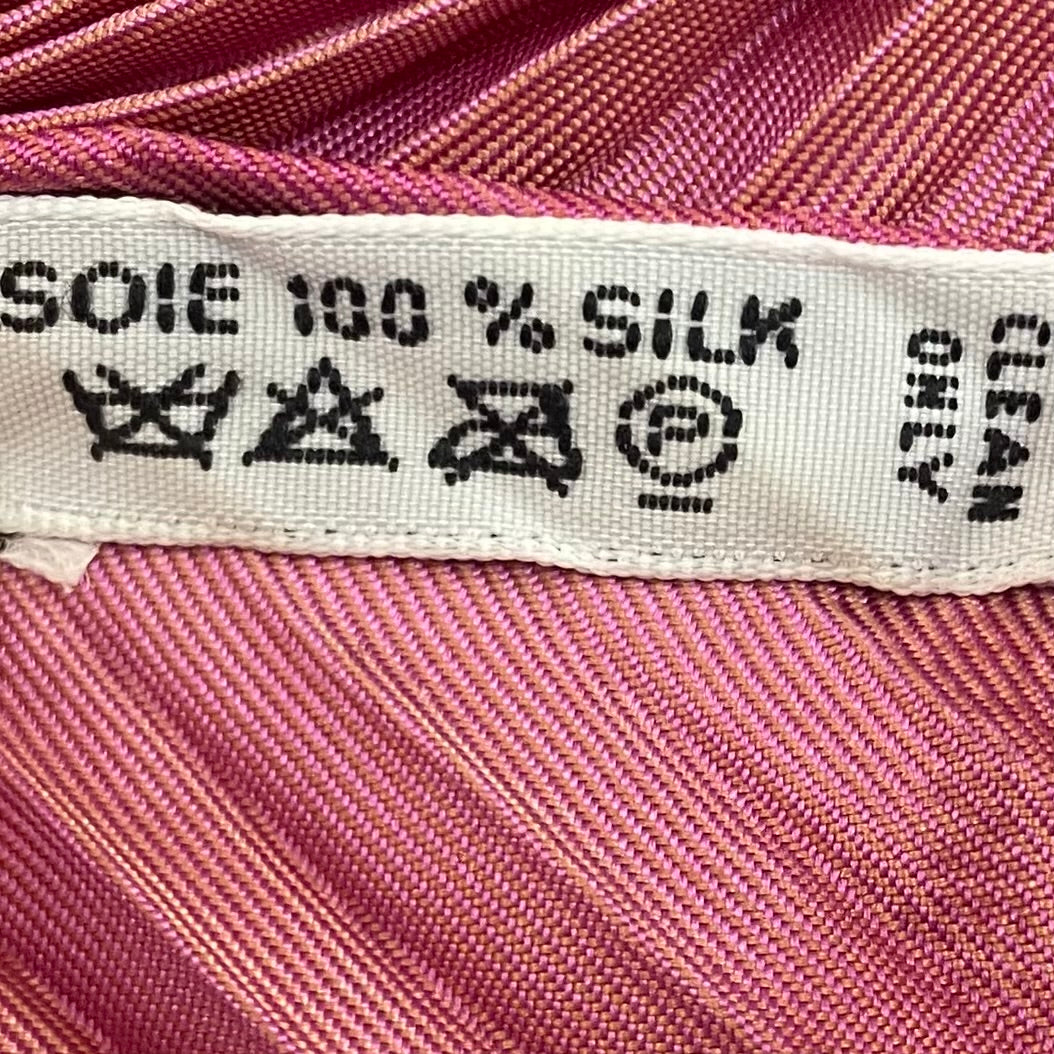 Pristine Boxed Hermès Plissé Silk Scarf