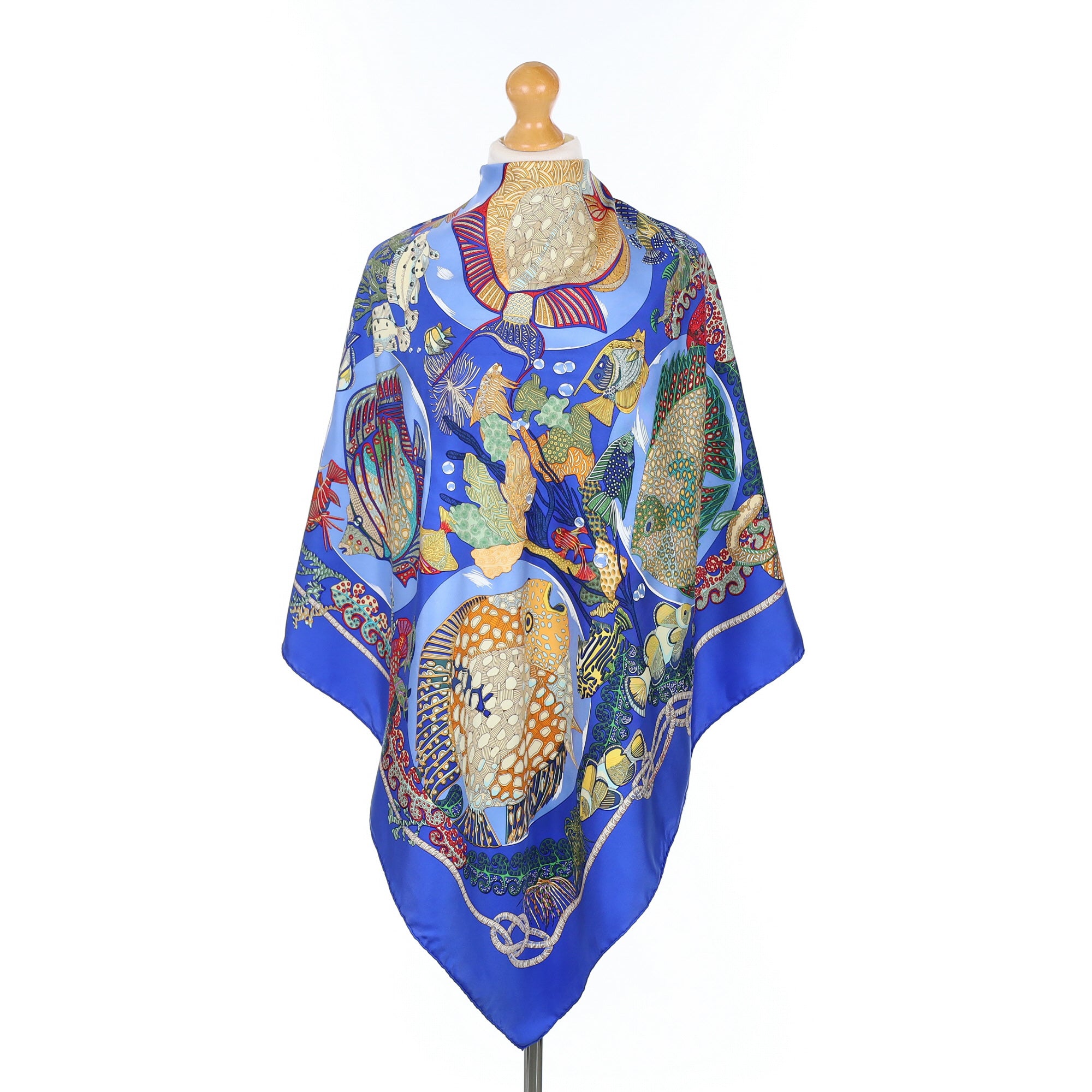 Hermès Grands Fonds Silk Scarf