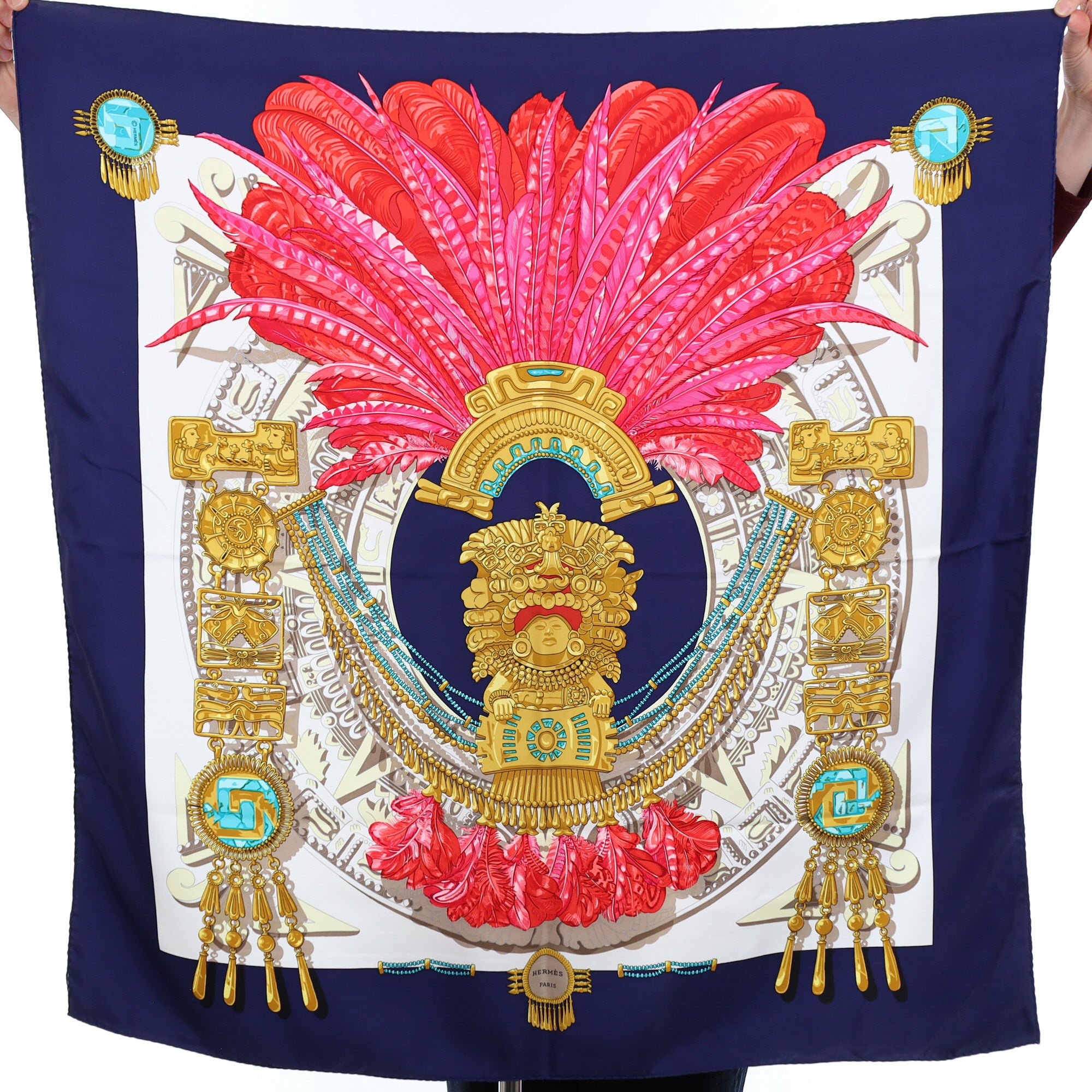 Hermès Mexique Silk Scarf Quite Rare
