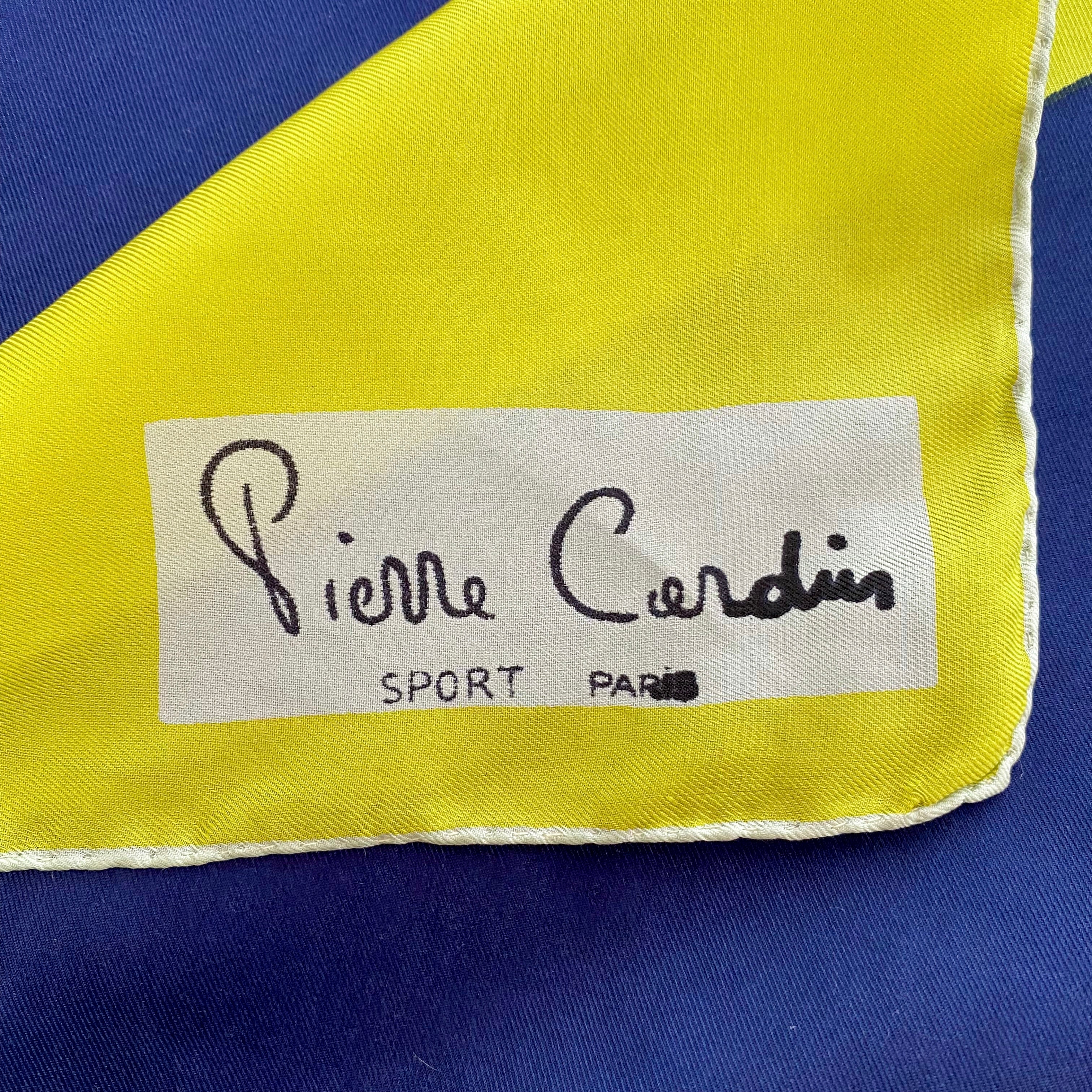 1970’s Pierre Cardin Silk Scarf