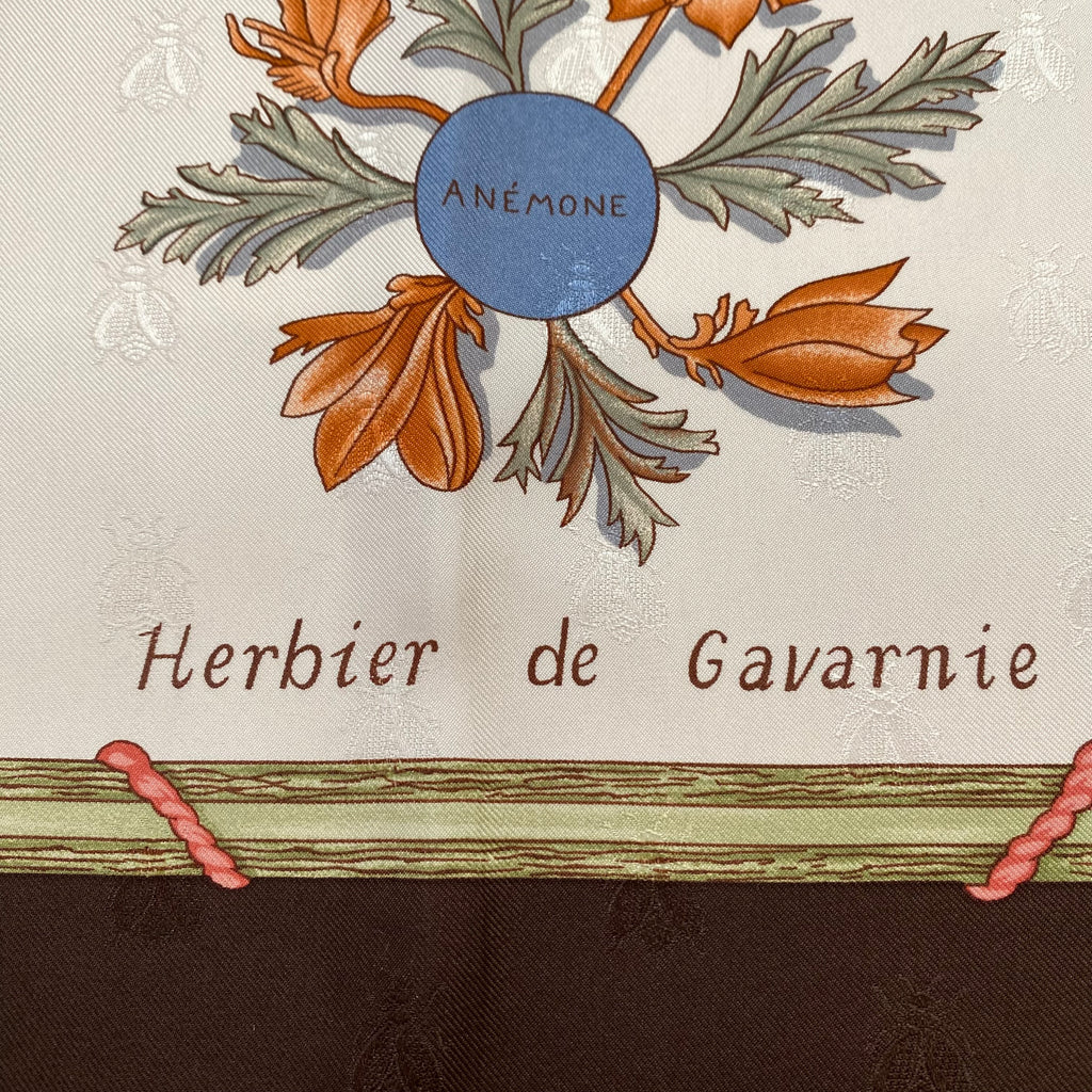 Brand New Boxed Hermès Herbier de Gavarnie Silk Scarf Quite Rare