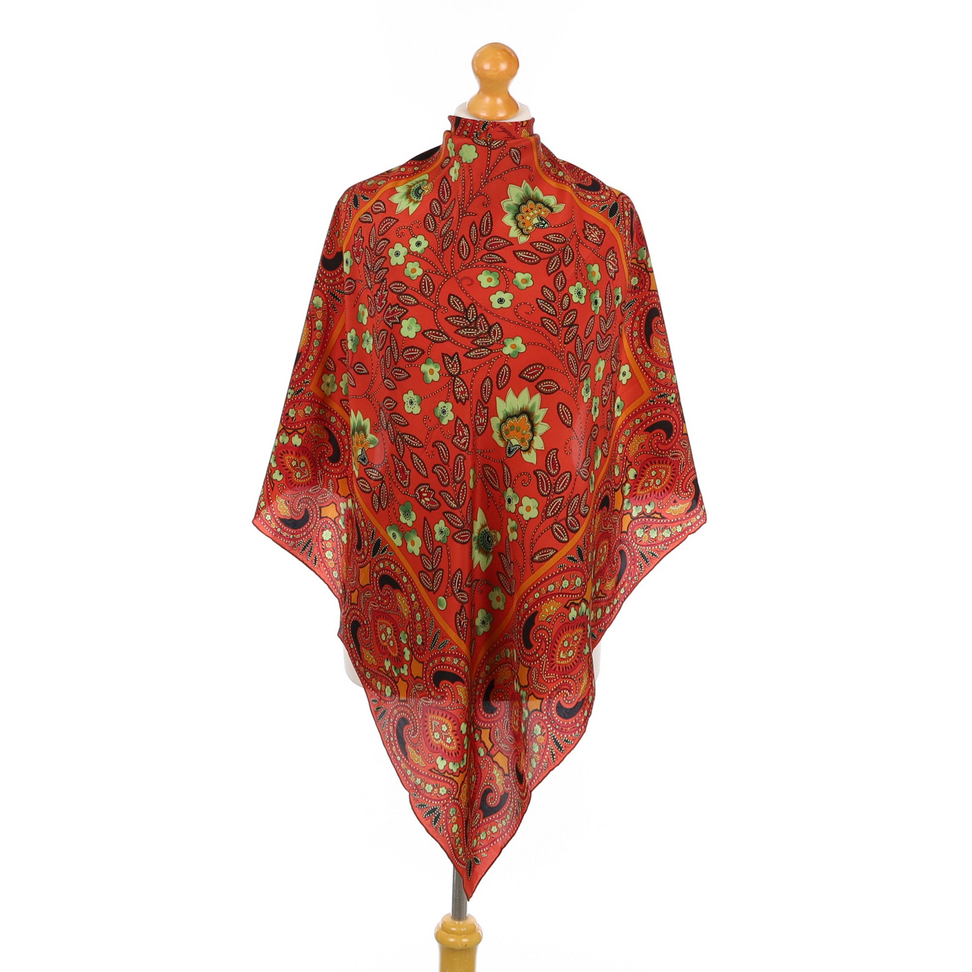 Christian Fischbacher Paisley Silk Scarf