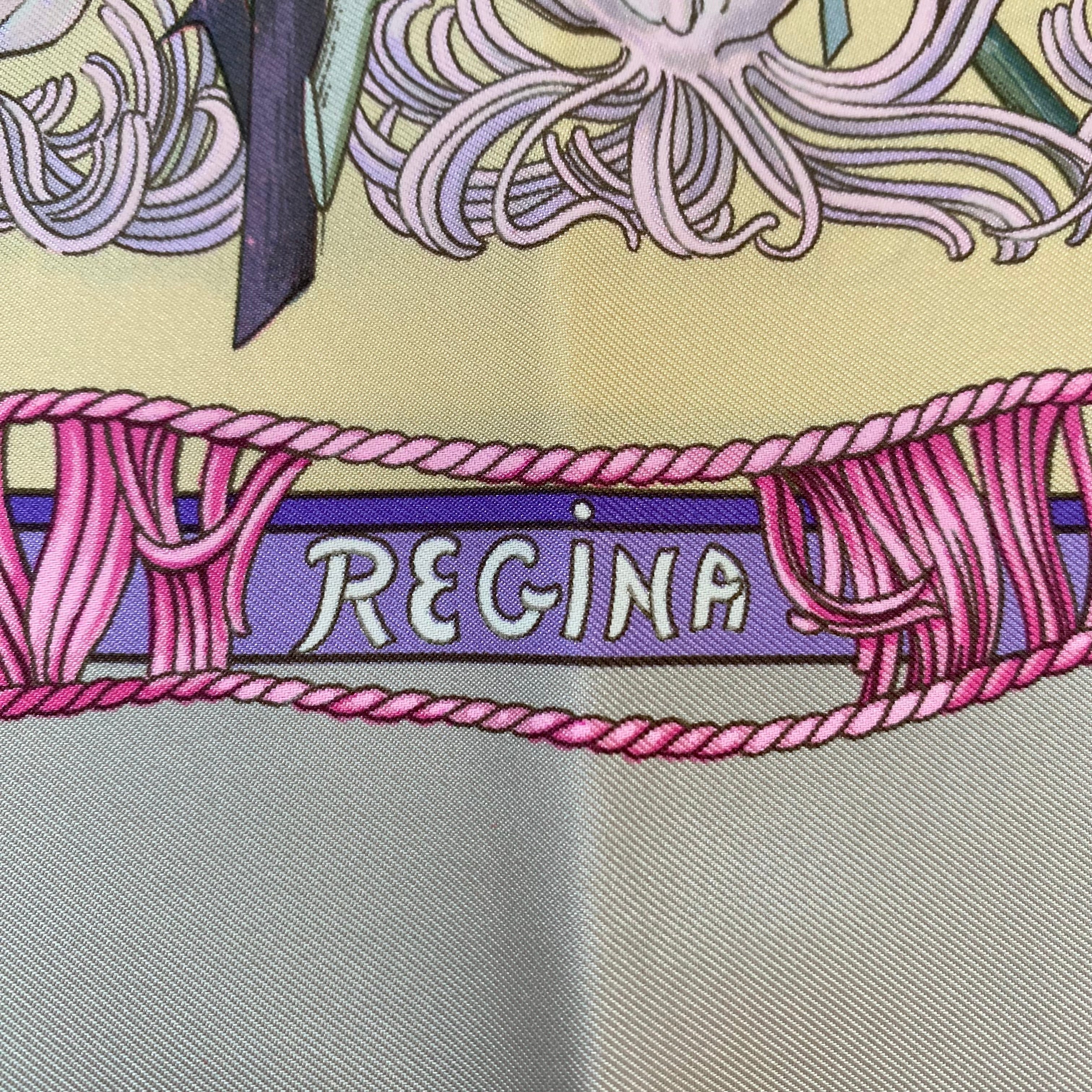 Hermès Regina Silk Scarf