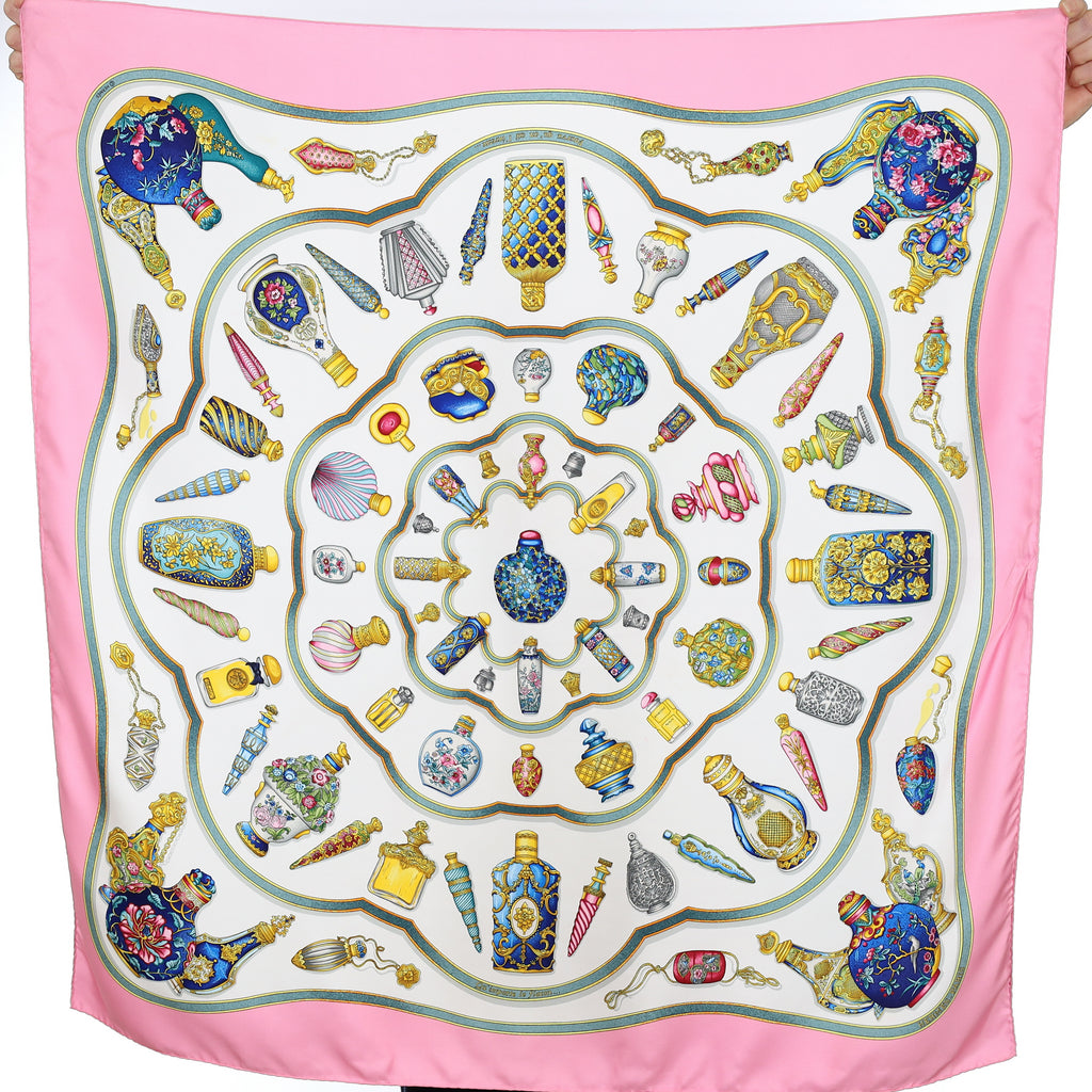 Hermès Qu’importe Le Flacon Silk Scarf