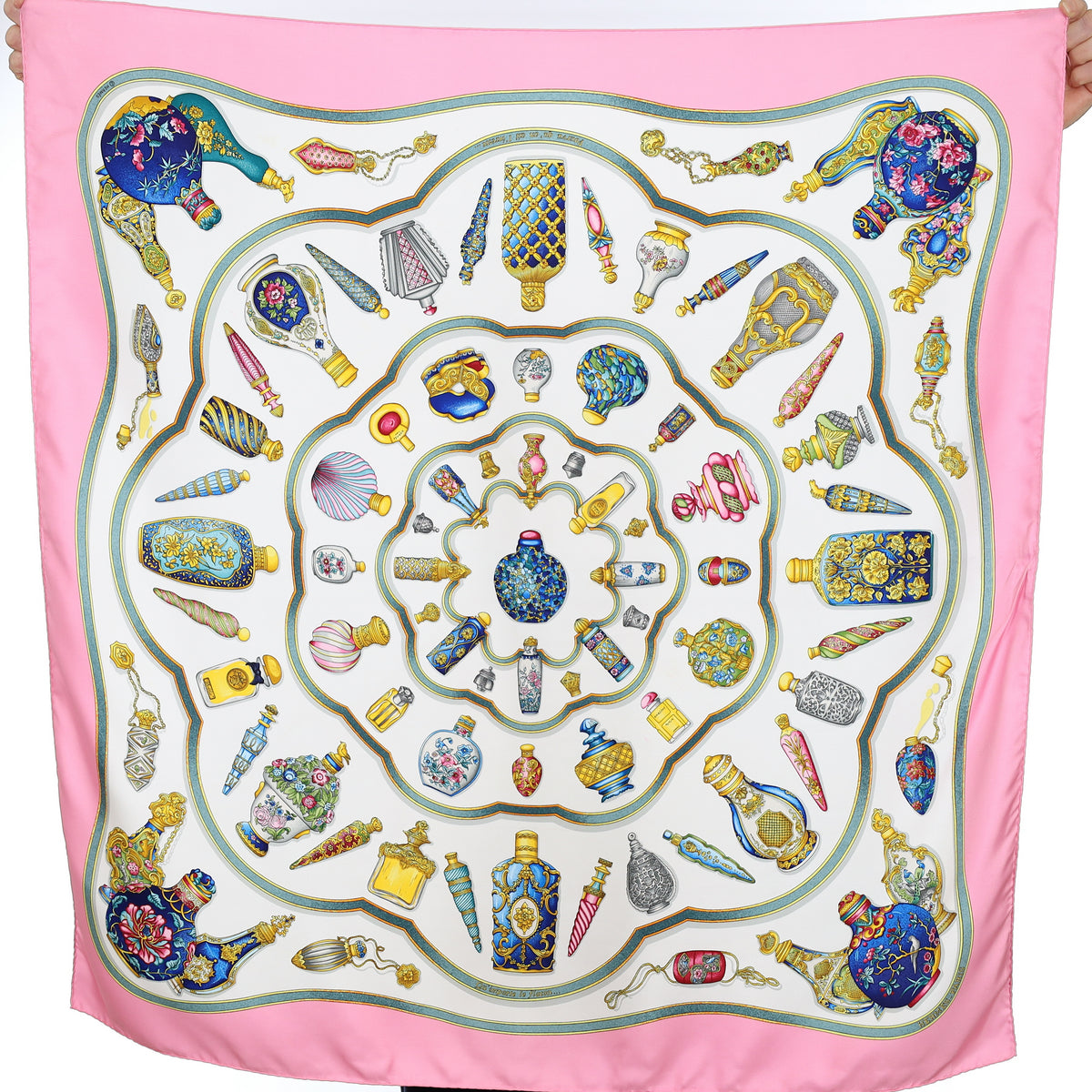 Hermès Qu’importe Le Flacon Silk Scarf