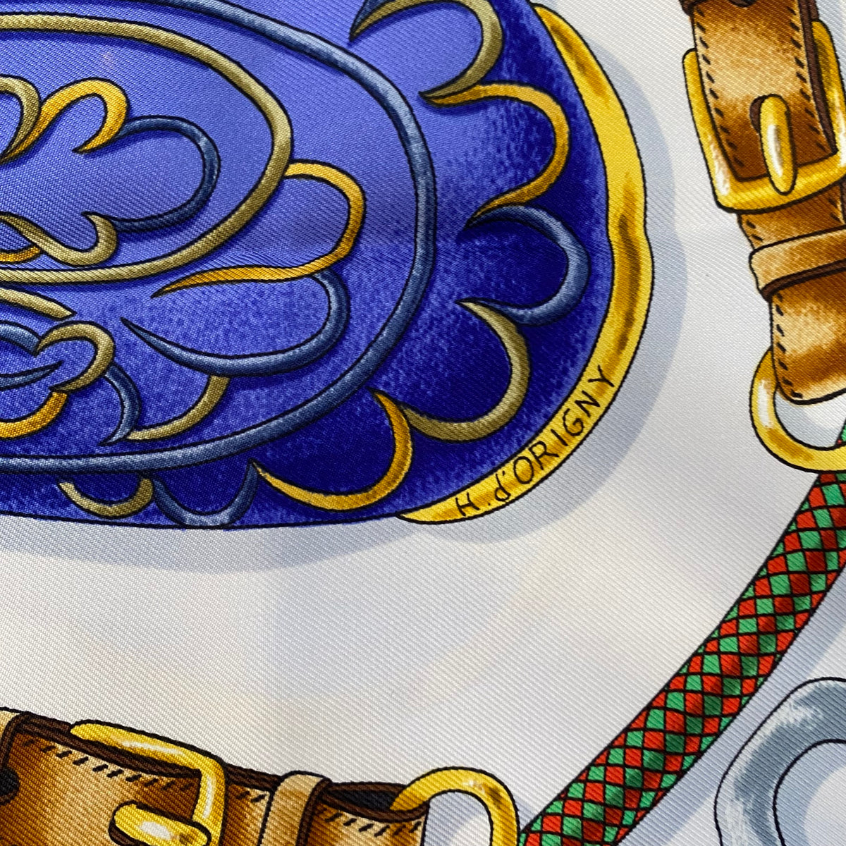 Hermès Festival Designer Silk Scarf