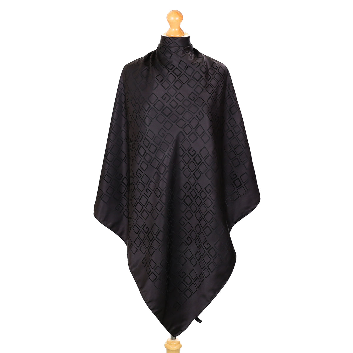 Gucci Black Vintage Silk Scarf