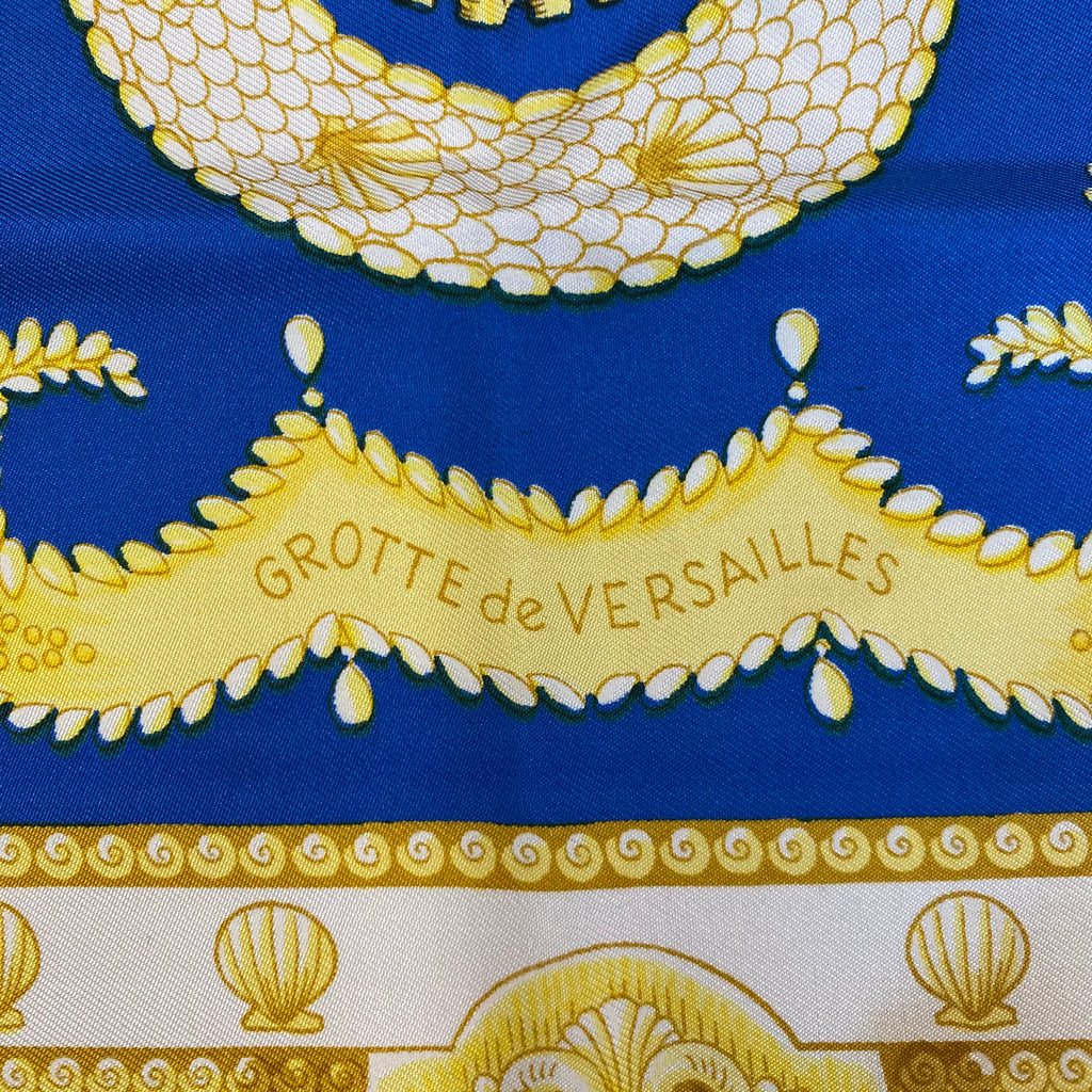 Hermès Grotte de Versailles Silk Scarf Quite Rare
