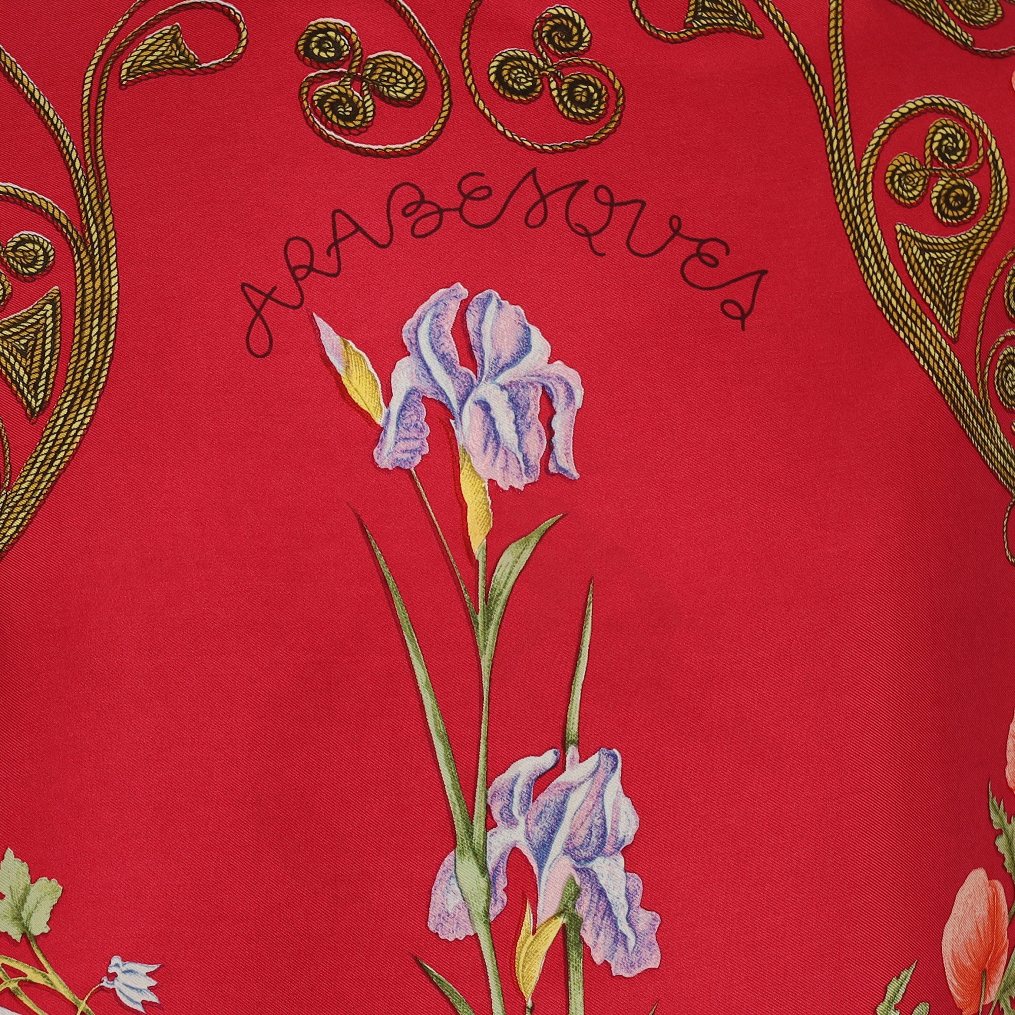 Hermès Arabesques Vintage Silk Scarf Quite Rare
