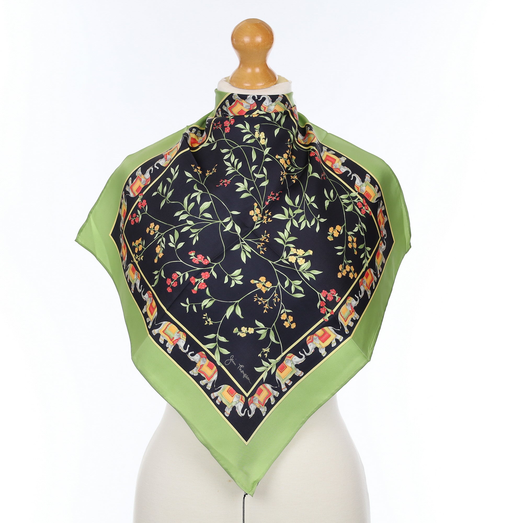 Brand New Jim Thompson Silk Scarf