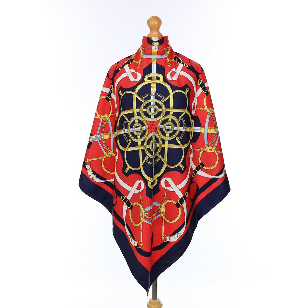 Hermès Eperon D’or Silk Scarf