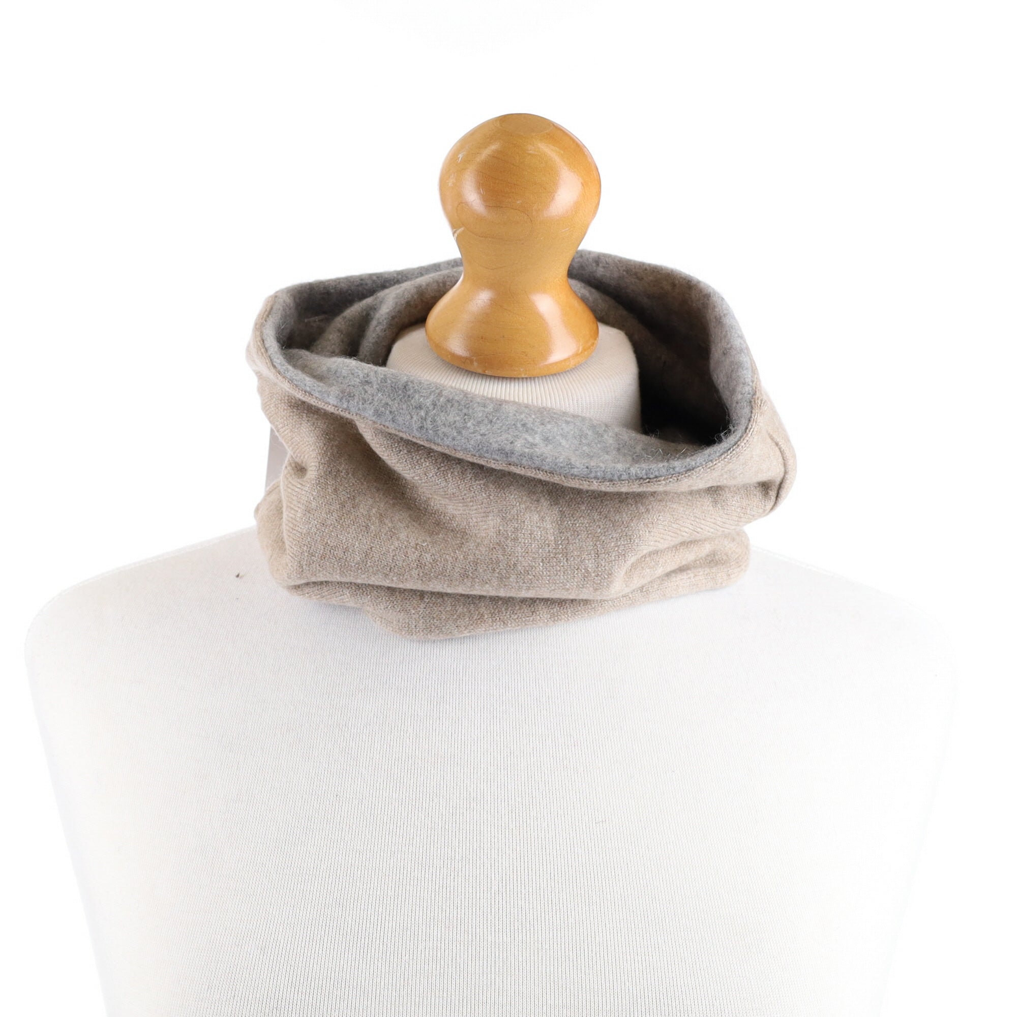 Men’s Ash Grey and Fawn Neck Warmer