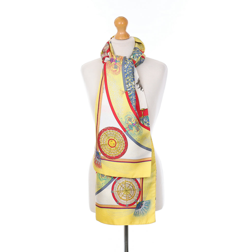 Hermès Feux d’Artifice Silk Scarf
