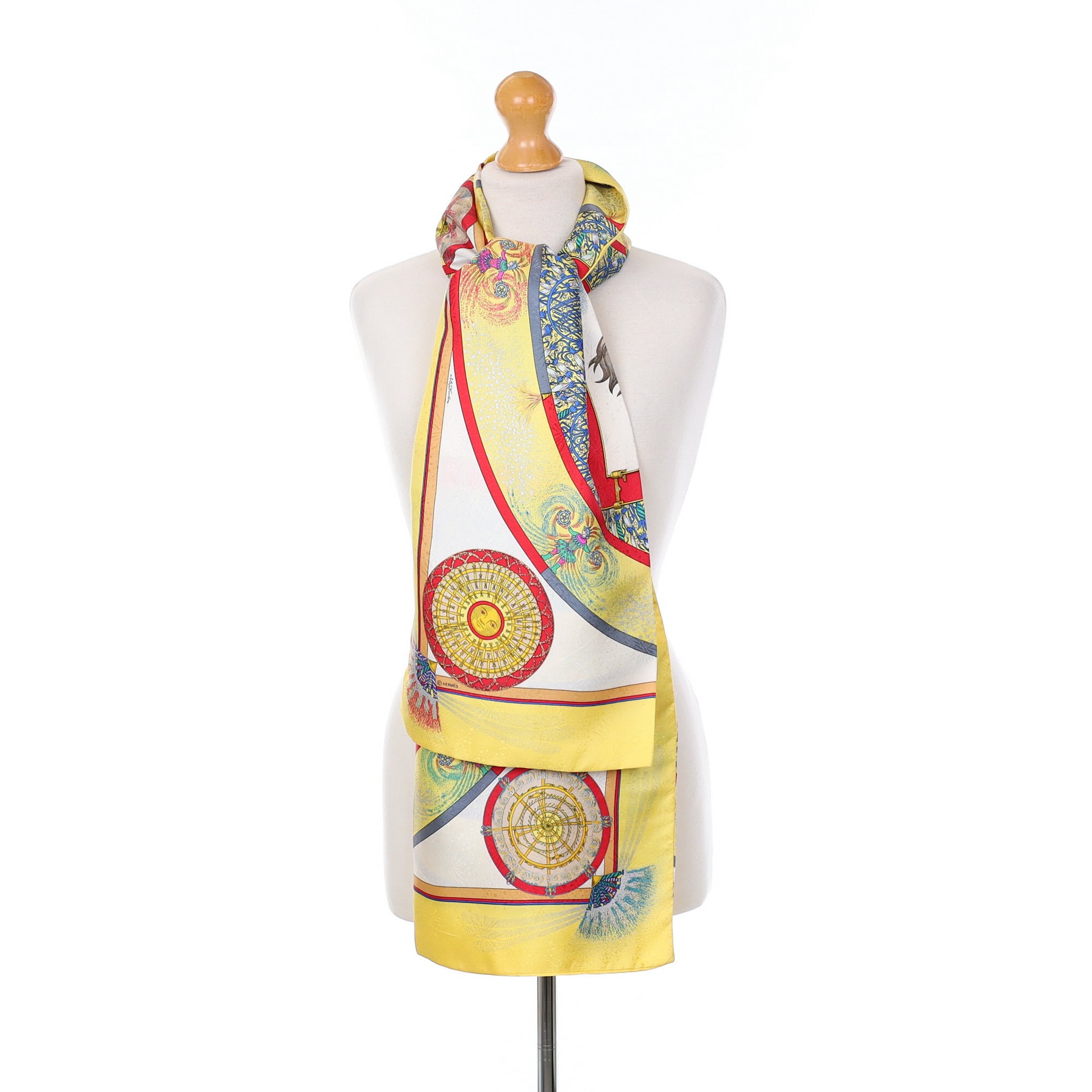Hermès Feux d’Artifice Silk Scarf