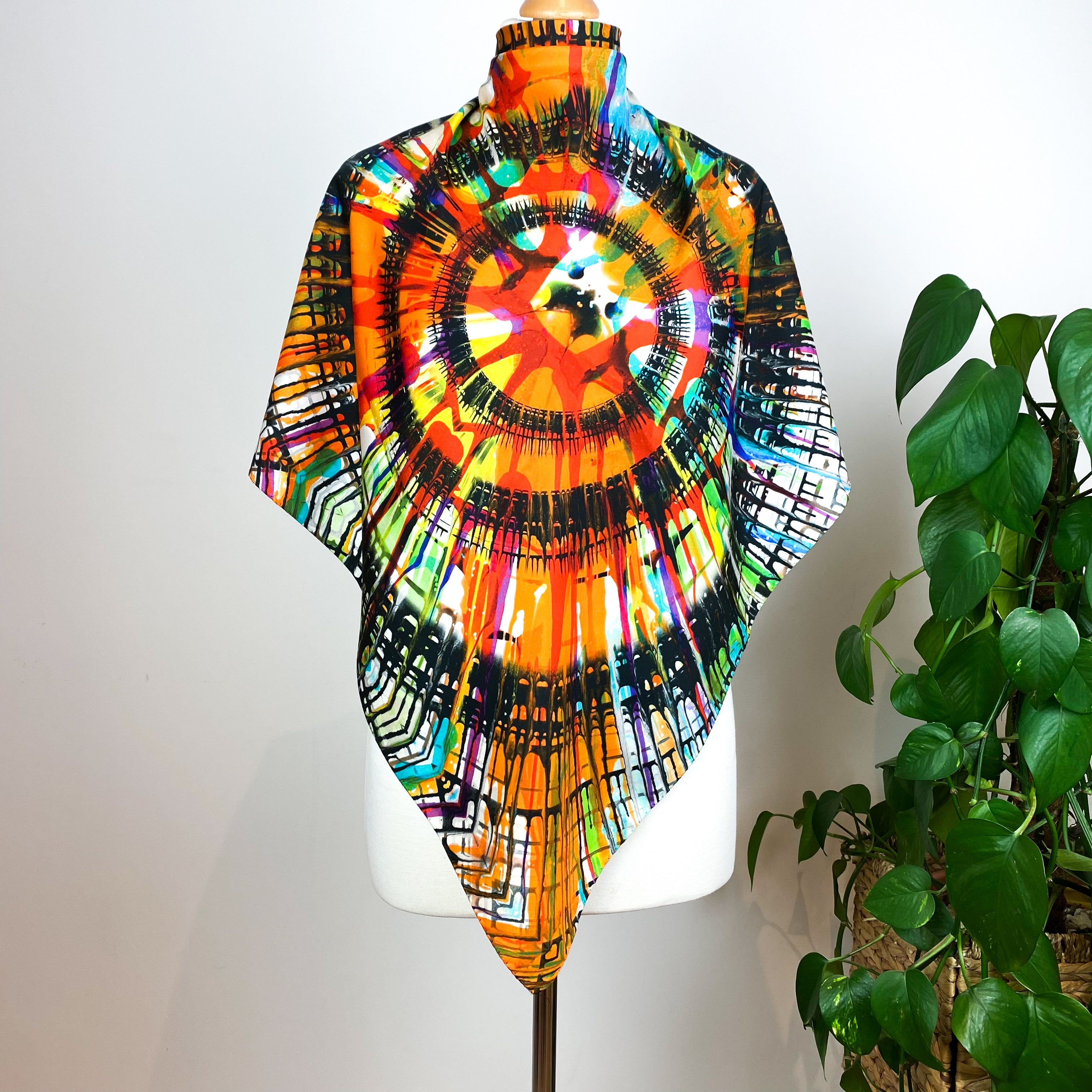 Clelia & Romy Vintage Silk Scarf