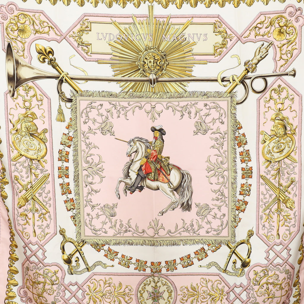 Hermès Lvdovicvs Magnvs Silk Scarf