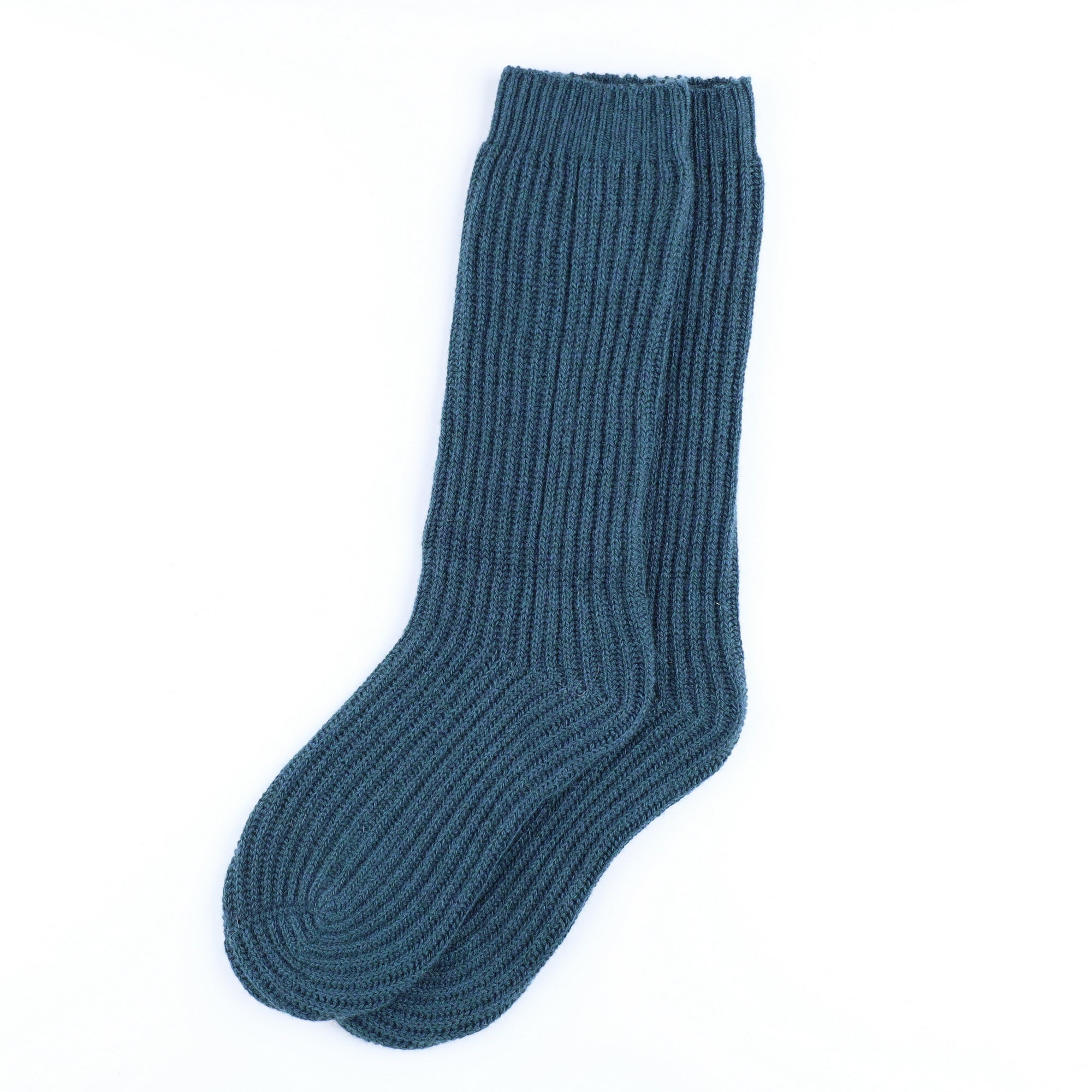 Brand New Scottish Dark Forest Luxury Cashmere Bed Socks