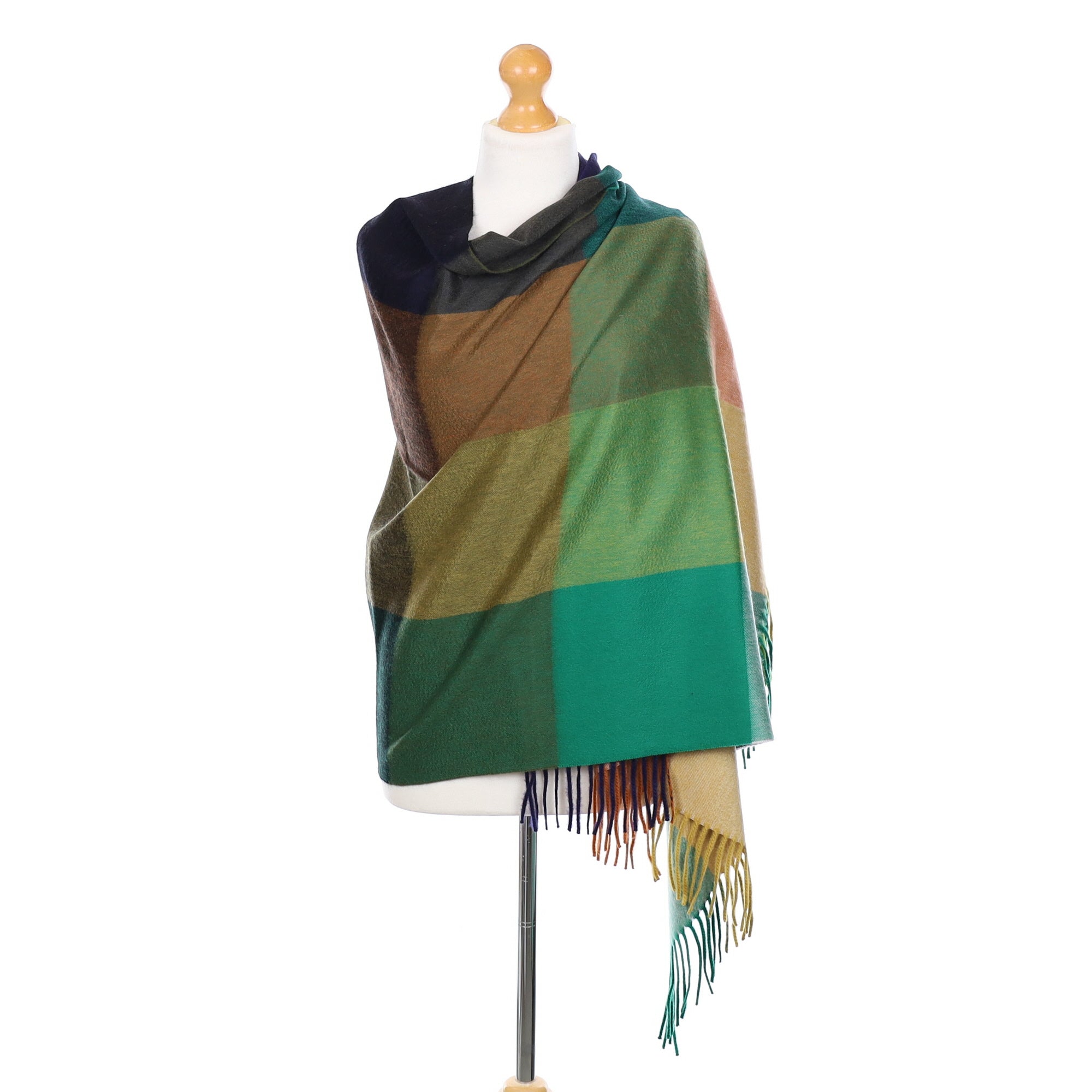 Scottish Begg & Co Multicolour Luxury Woven Cashmere Wrap