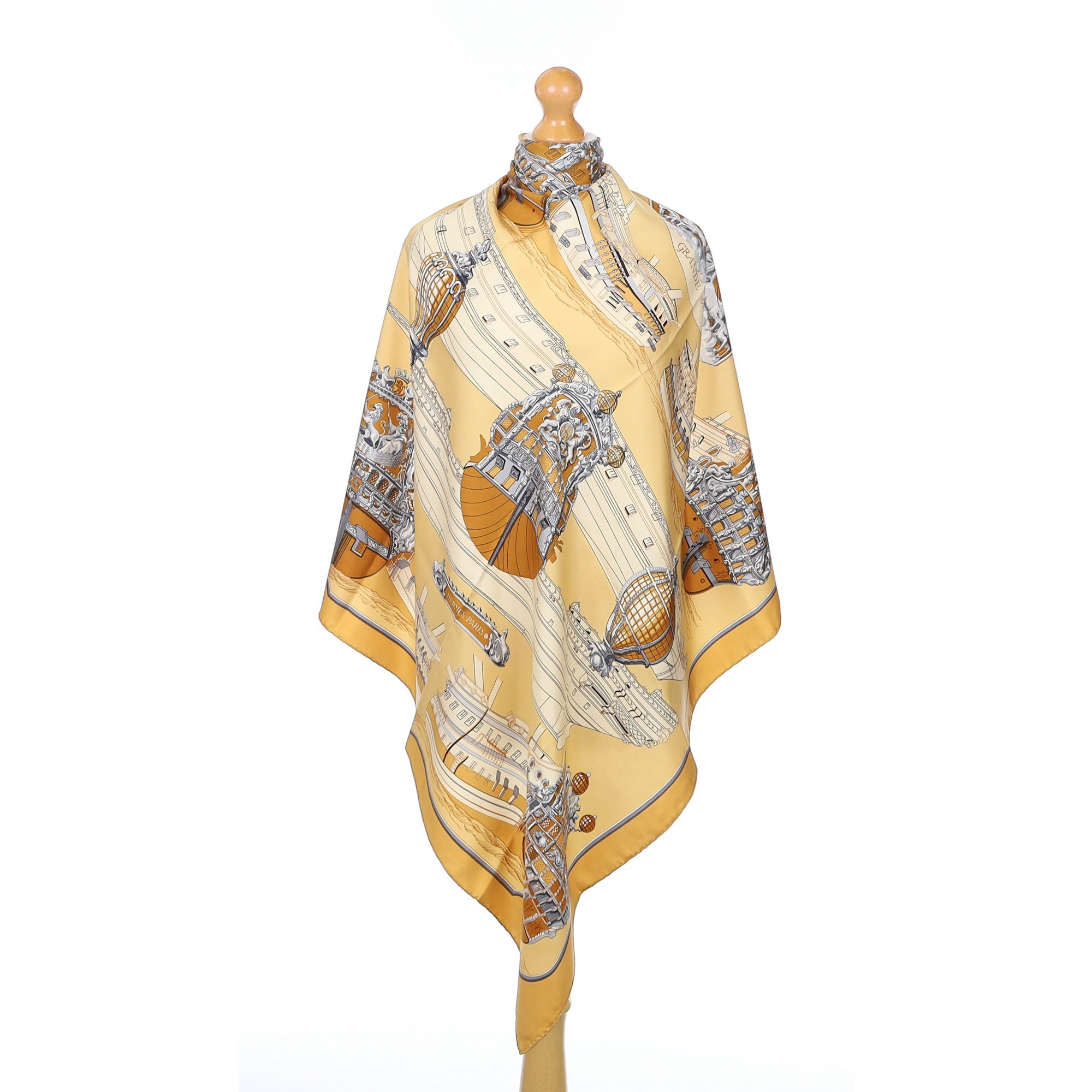 Hermès Grande Marine Silk Scarf