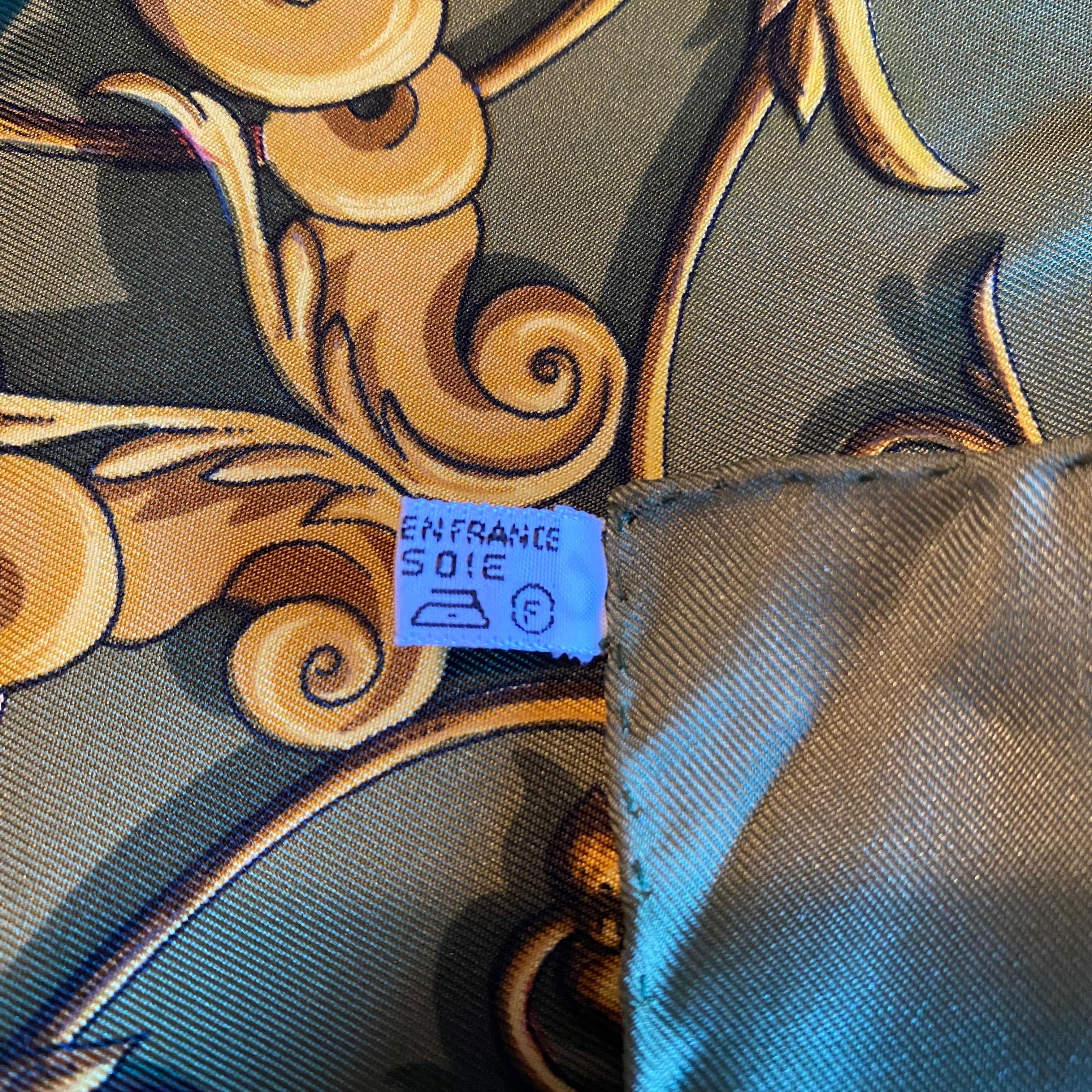 Hermès Dies et Hore Astrologie Silk Scarf