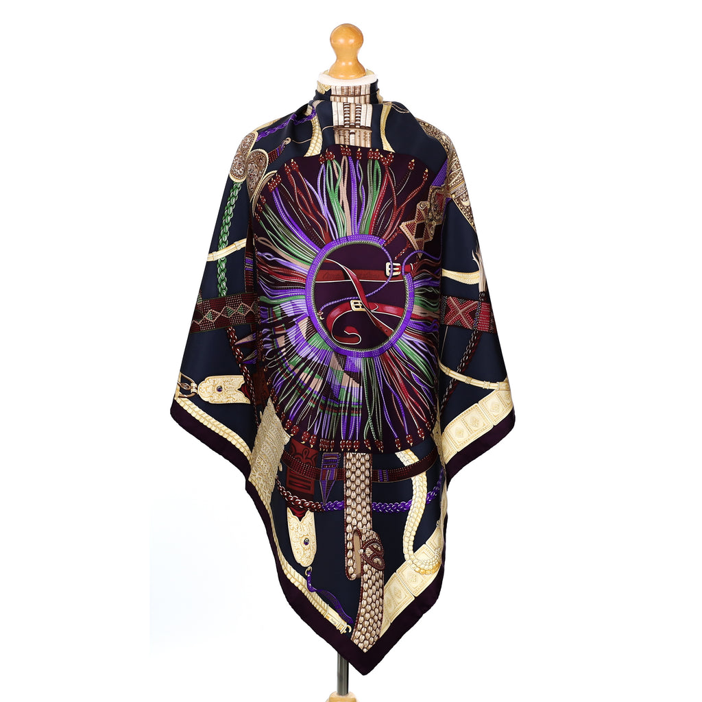 Brand New Boxed Hermés Ceintures et Liens Silk Scarf Quite Rare
