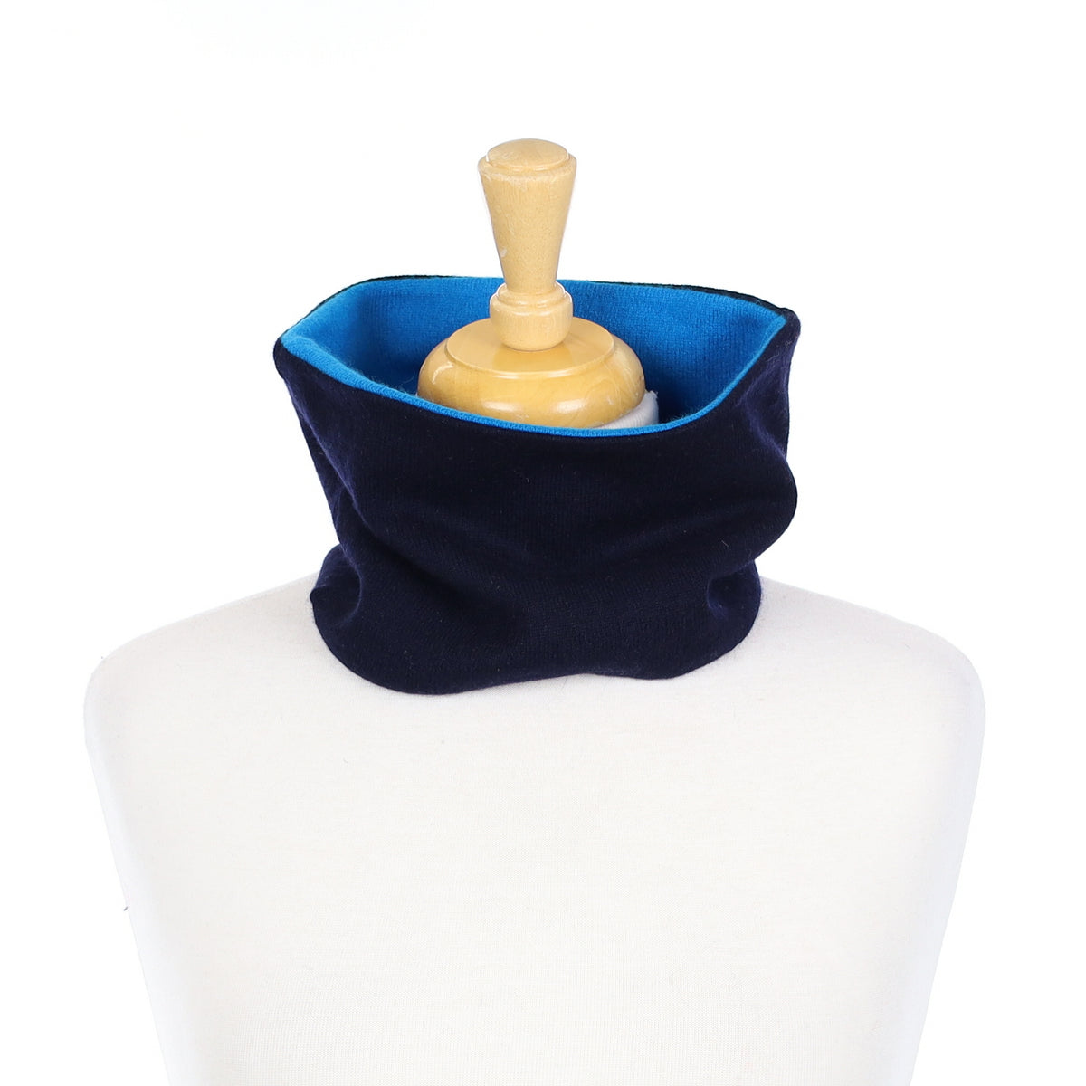 Navy and Bright Blue Neck Warmer
