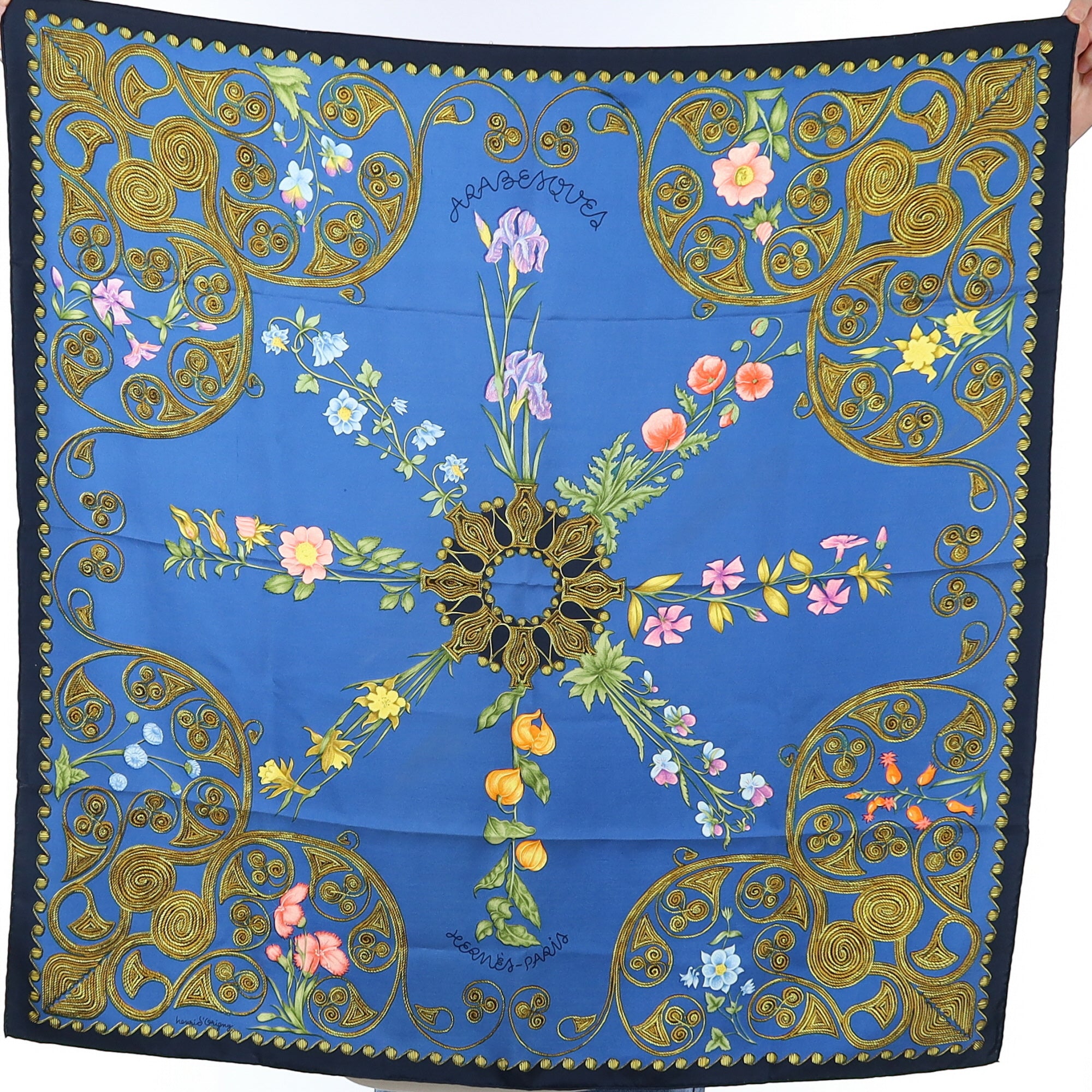 Hermès Arabesques Silk Scarf Quite Rare