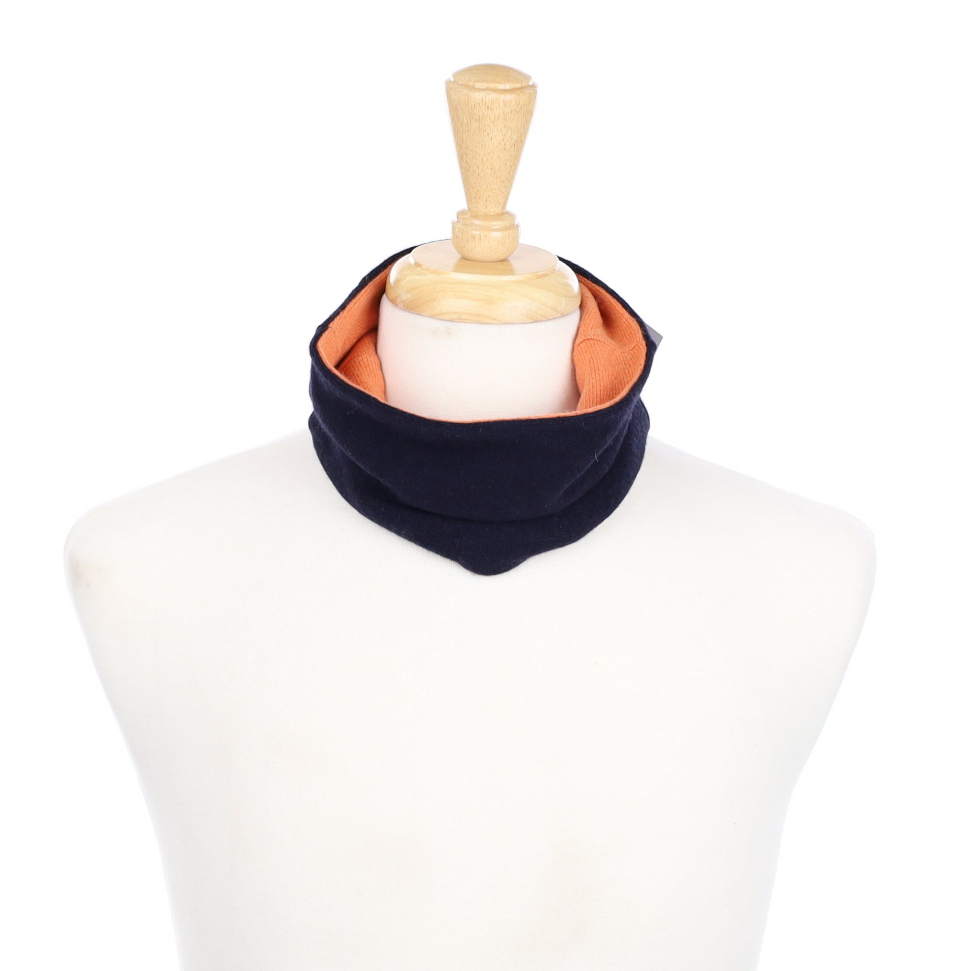 Black and Orange Neck Warmer