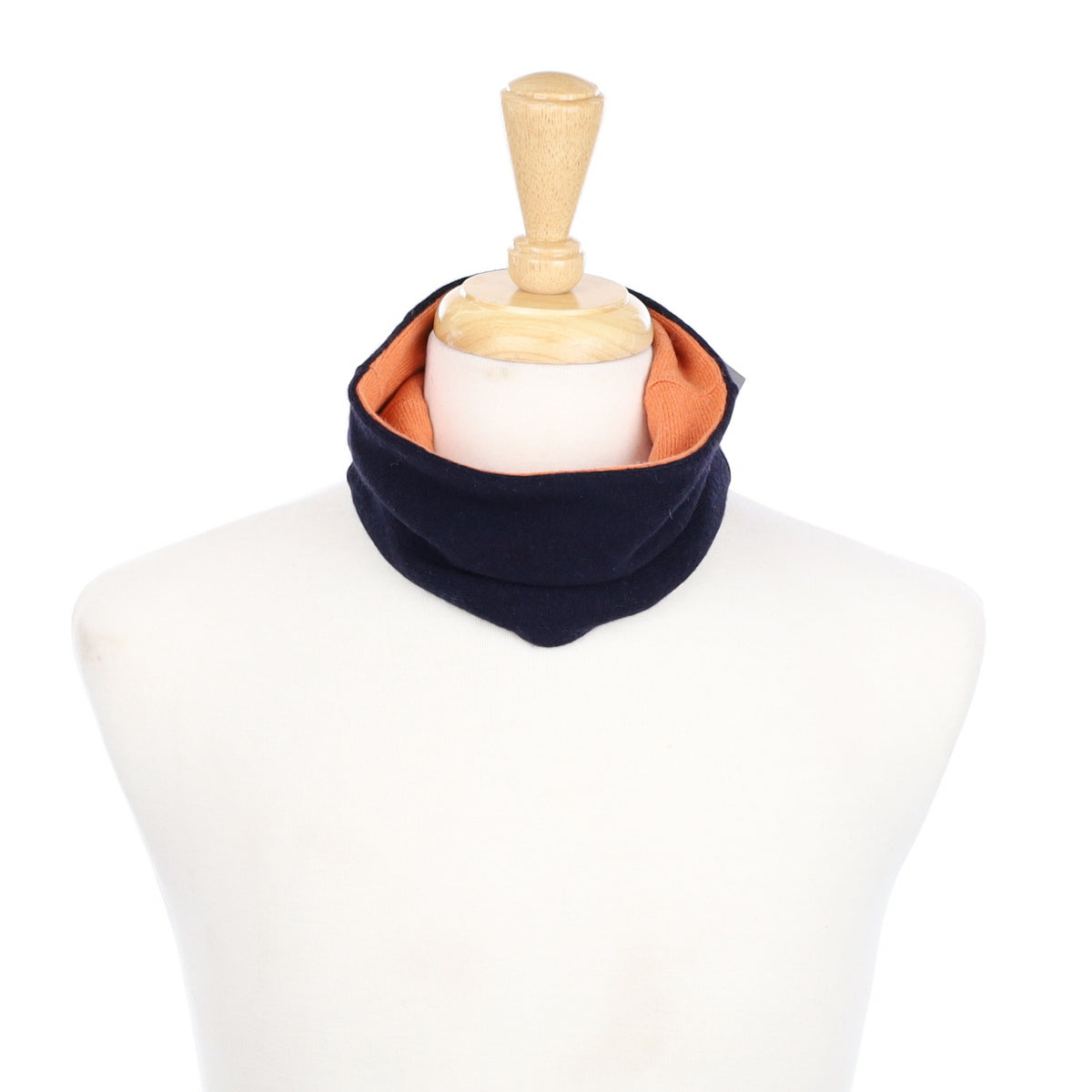 Black and Orange Neck Warmer