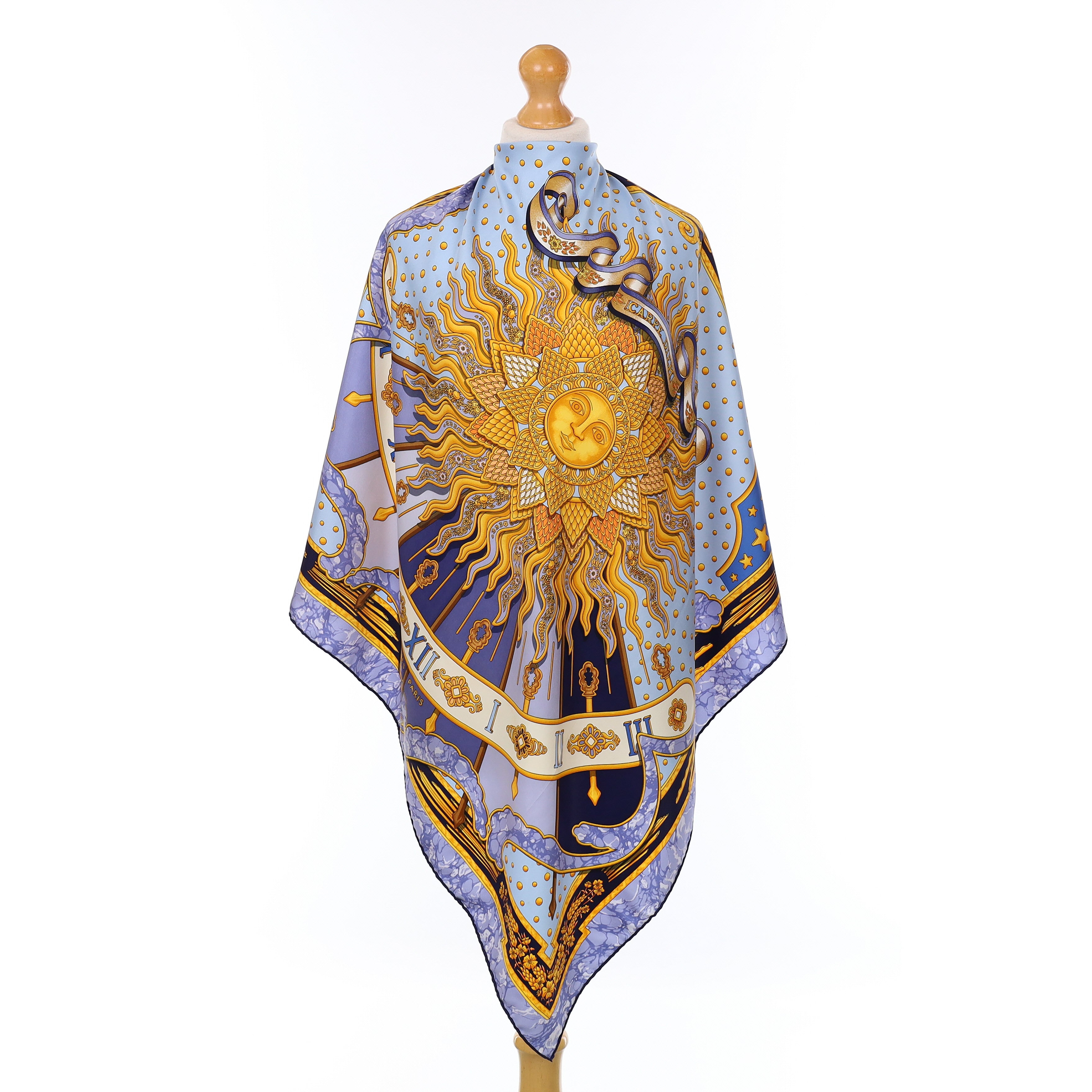 Hermès Carpe Diem Silk Scarf