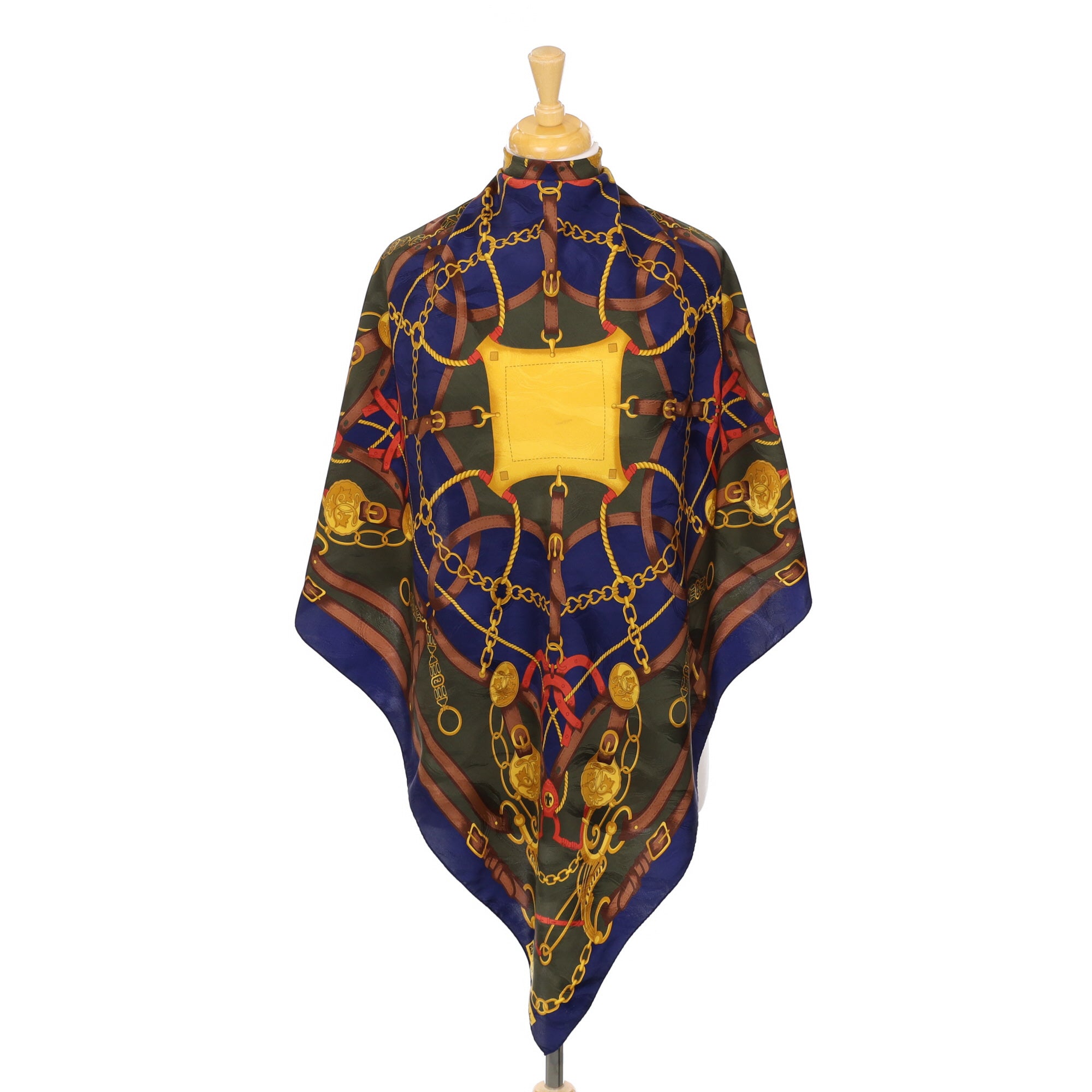 Blu di Balestra Equestrian Silk Scarf