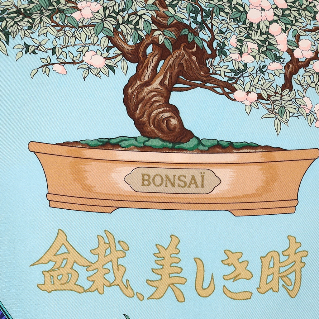Hermès Bonsai Vintage Silk Scarf Quite Rare