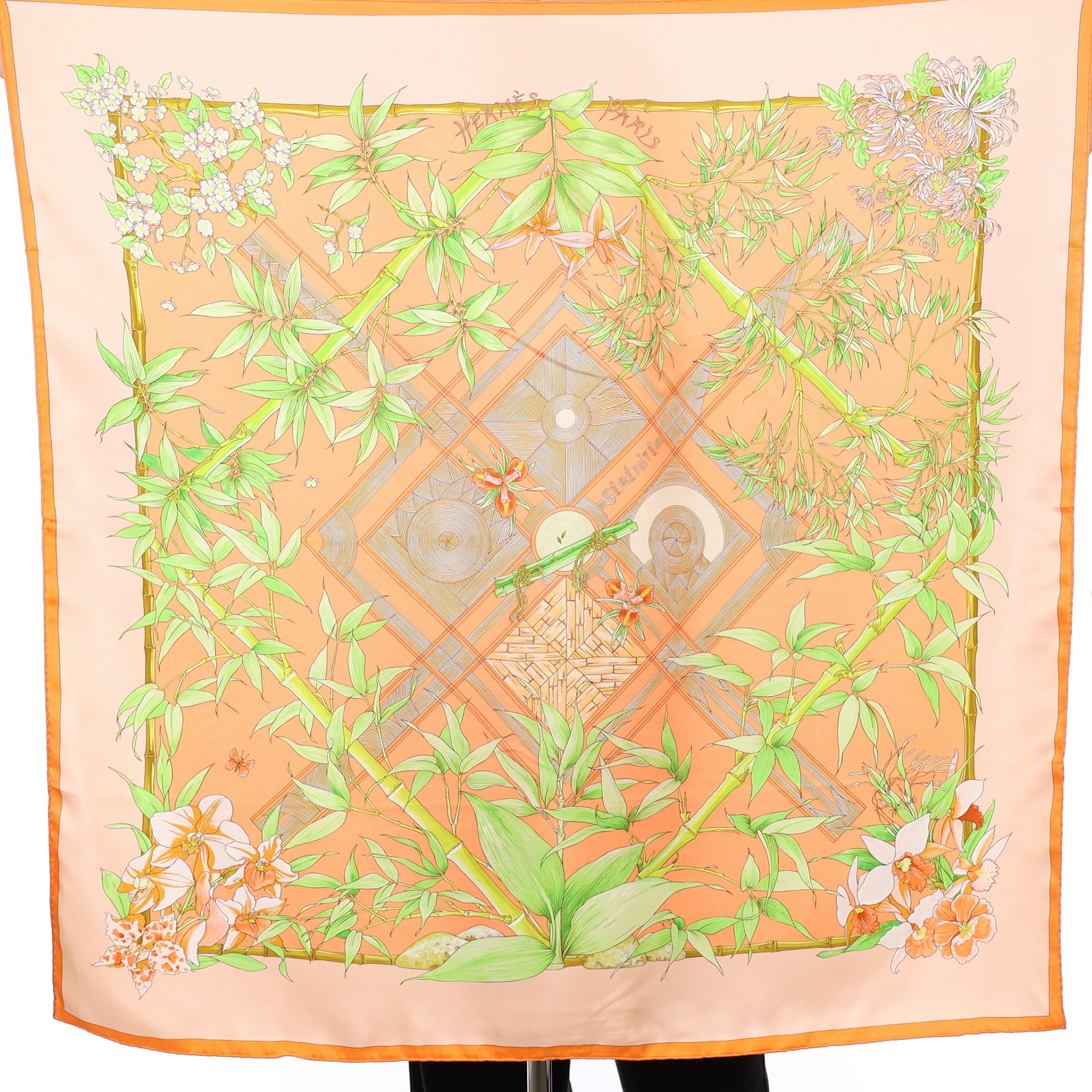 Hermès Sérénité Silk Scarf