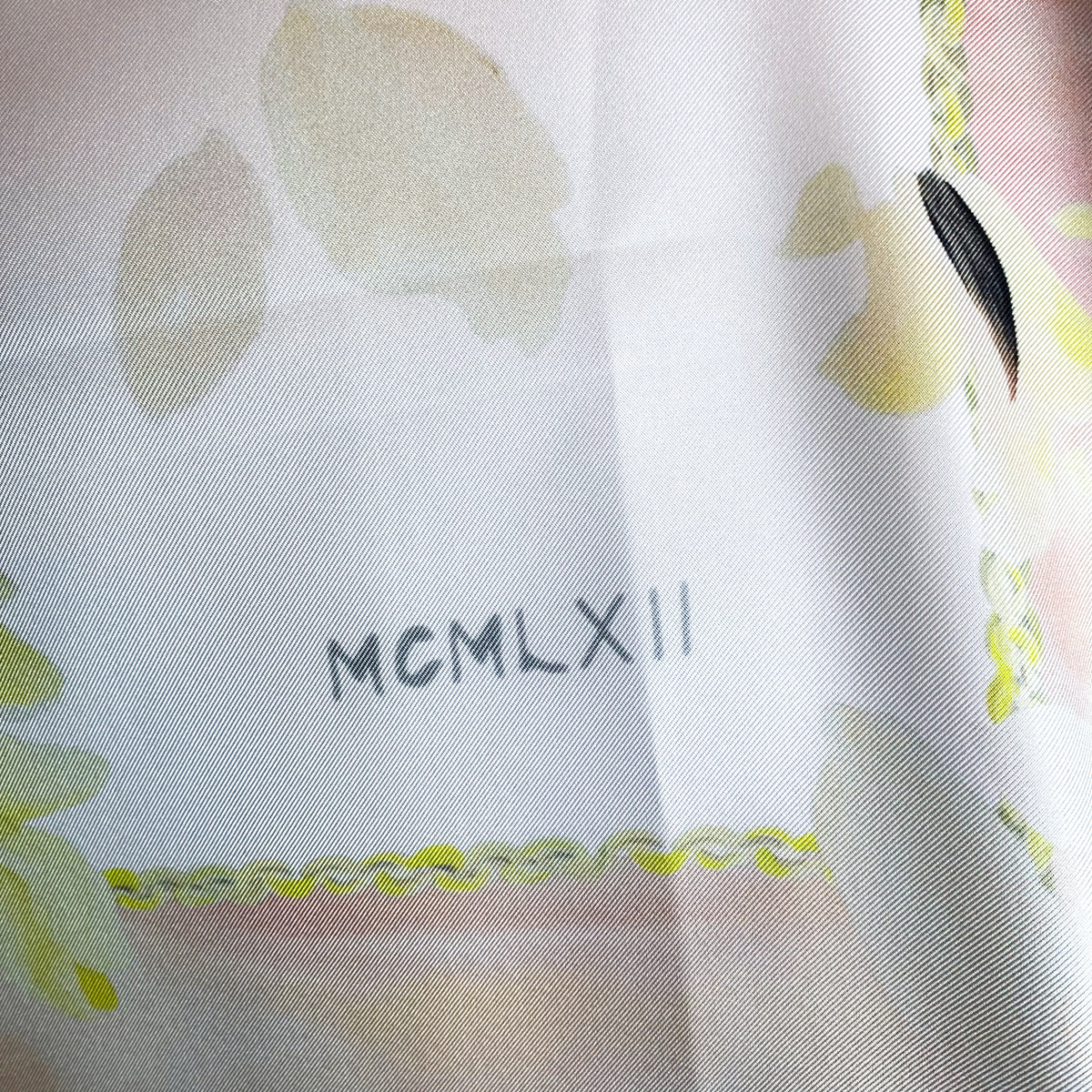 Unworn Boxed St John Floral Silk Scarf