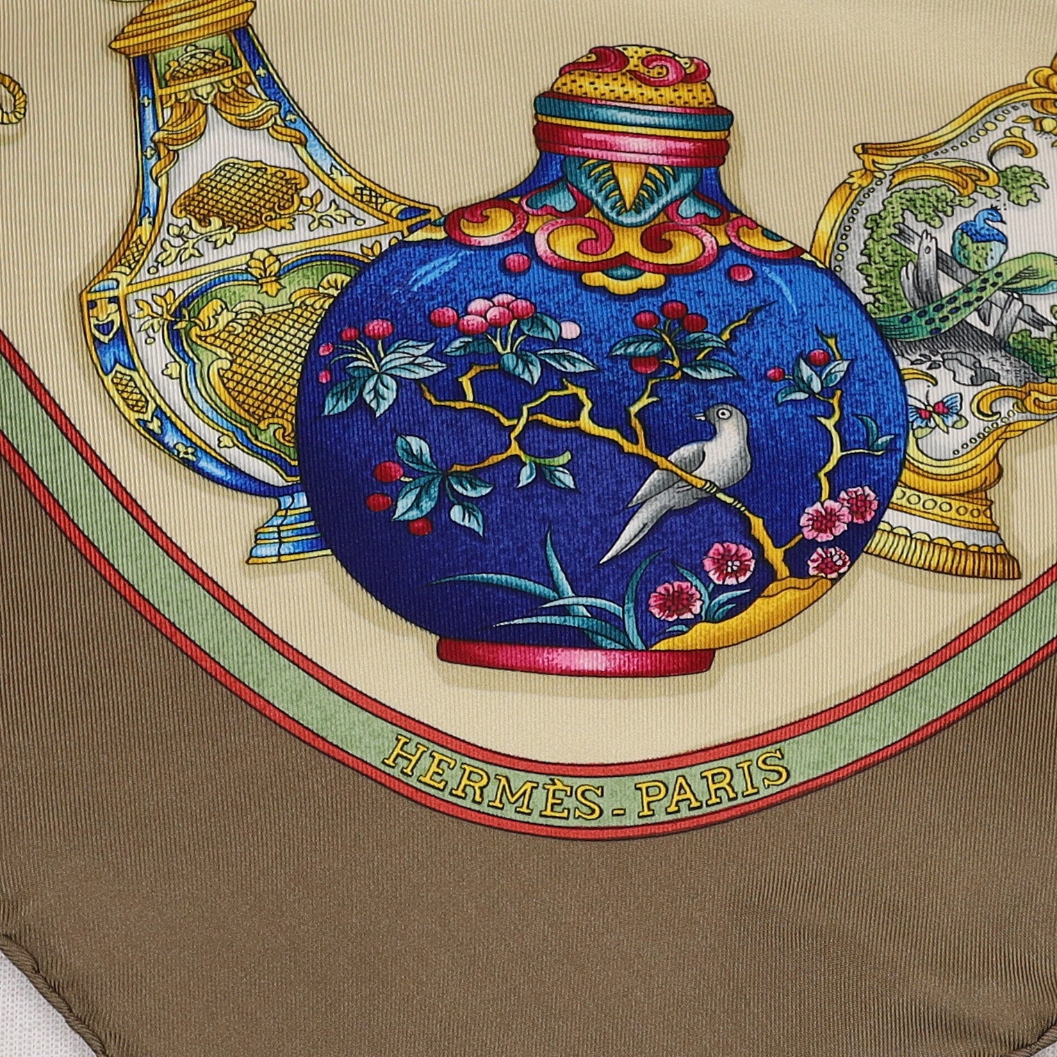Hermès Qu ‘Importe Le Flacon Silk Scarf