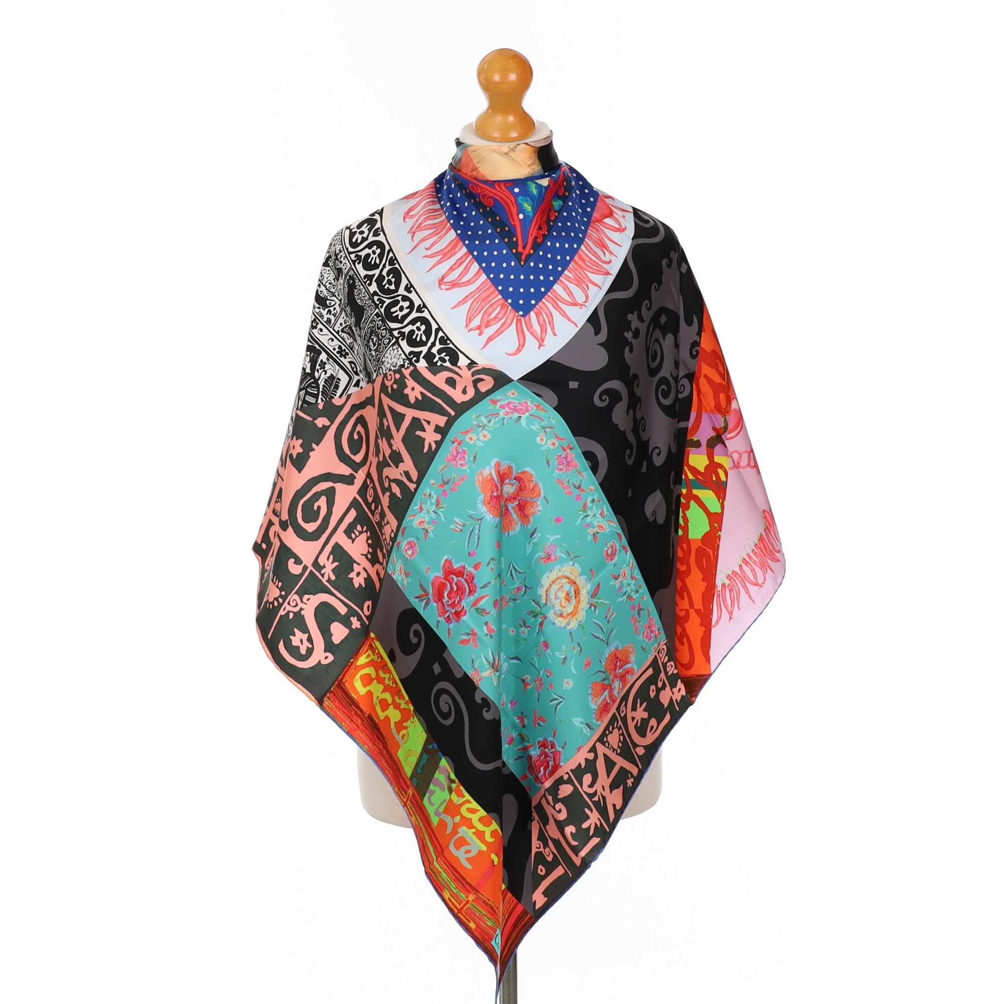 Brand New Christian Lacroix Silk Scarf